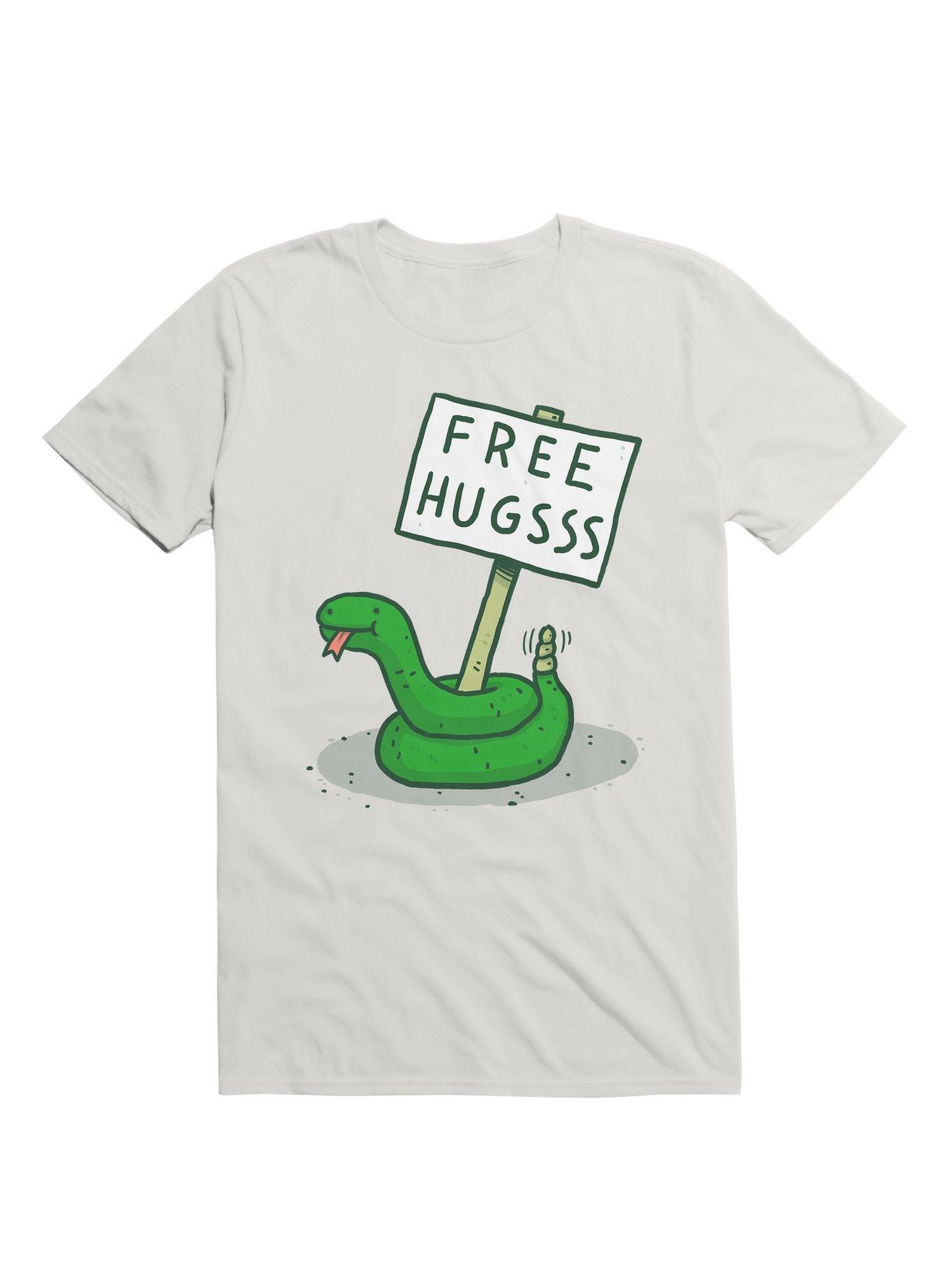 Free Hugs From A Snake T-Shirt, , hi-res
