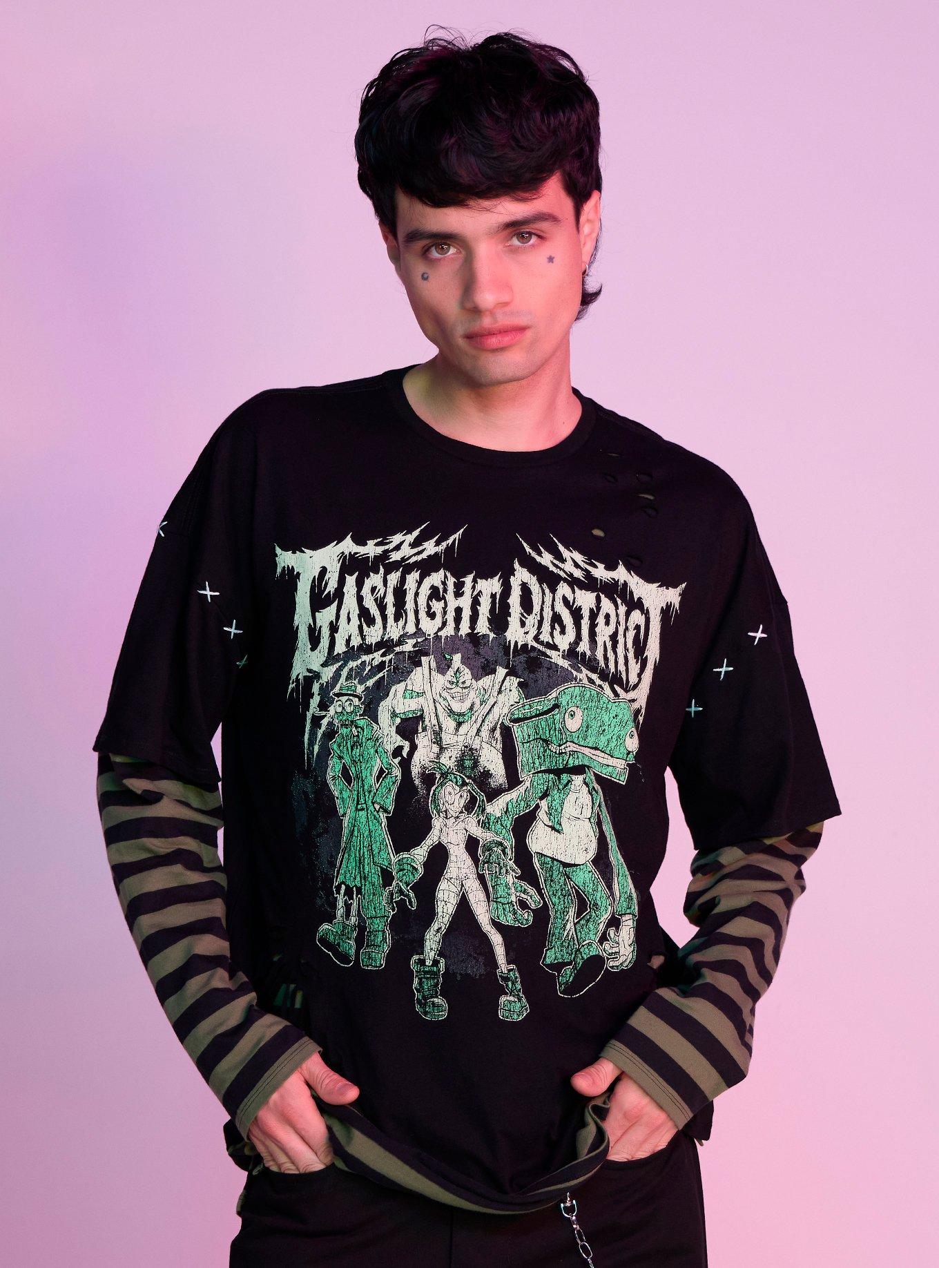 The Gaslight District Group Glow-In-The-Dark Twofer Long-Sleeve T