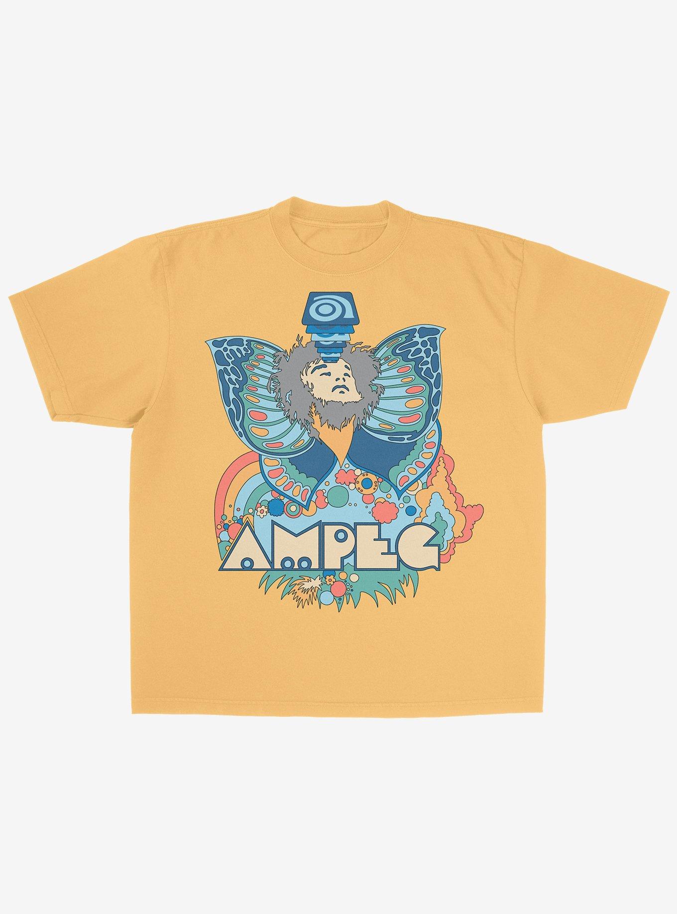 Ampeg 75th Anniversary Tee, BRIGHT YELLOW, hi-res