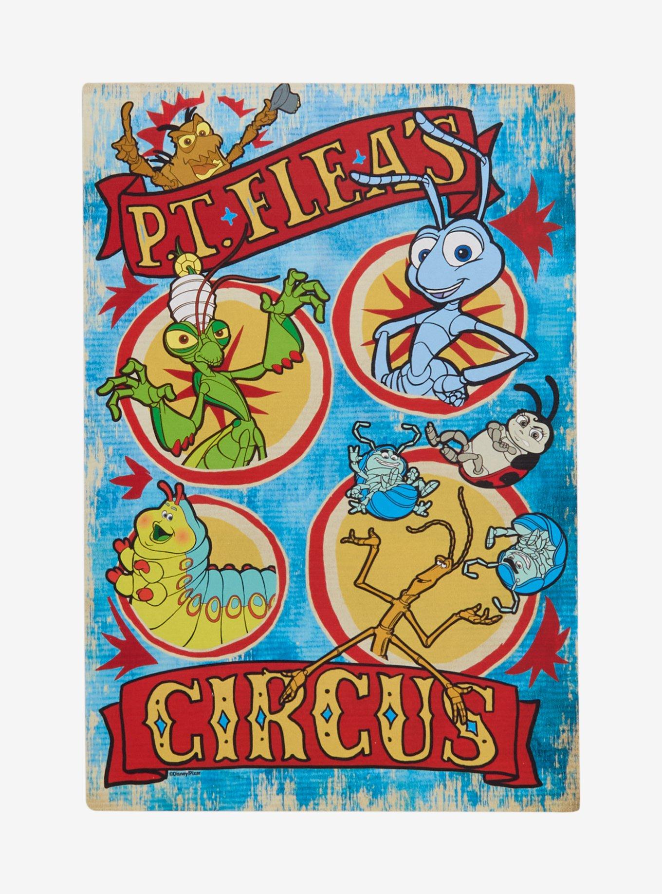 Disney Pixar A Bug's Life P.T. Flea's Circus Wall Art &mdash; BoxLunch Exclusive, , hi-res