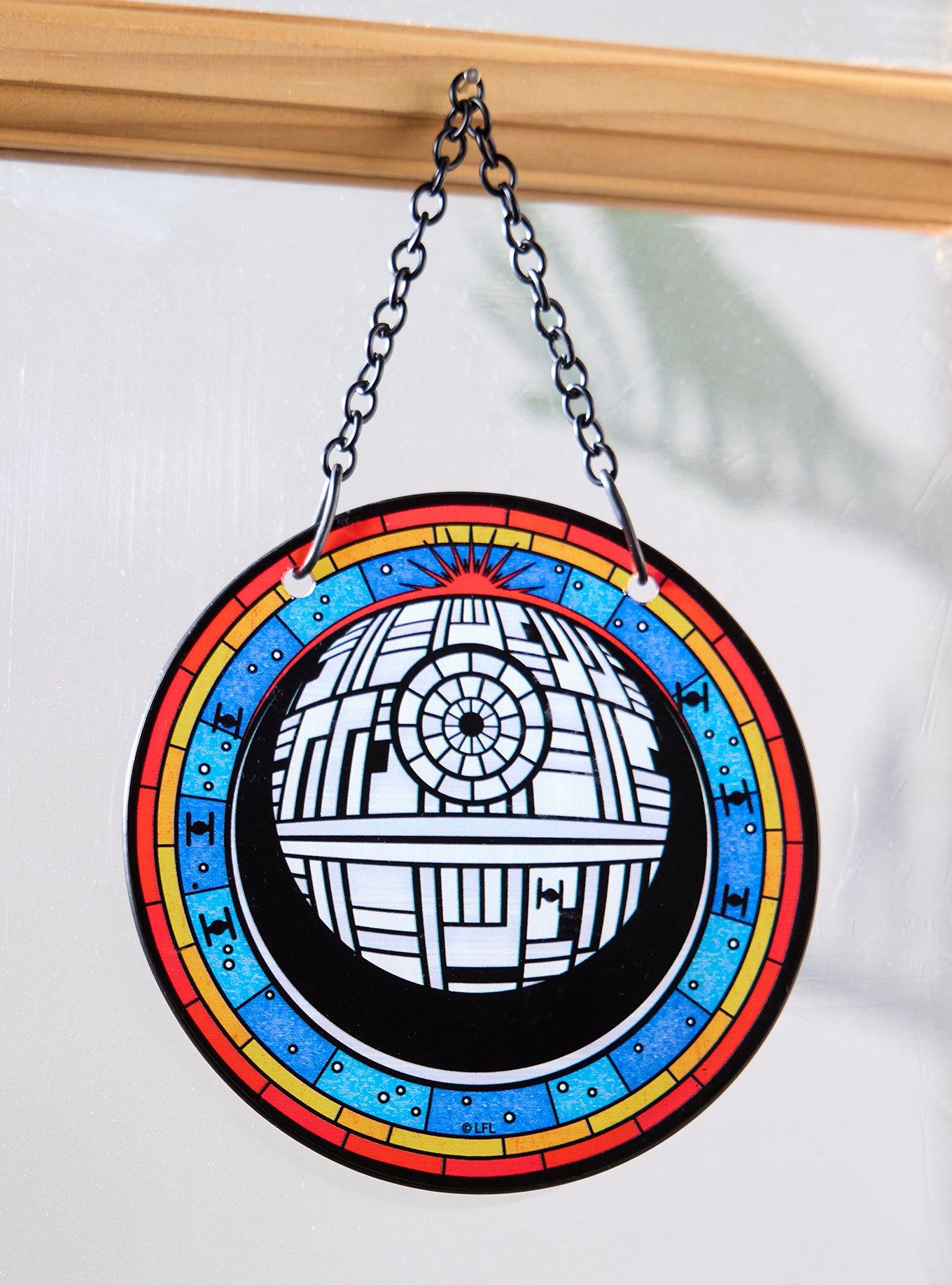 Star Wars Death Star Stained Glass Wall Art — BoxLunch Exclusive