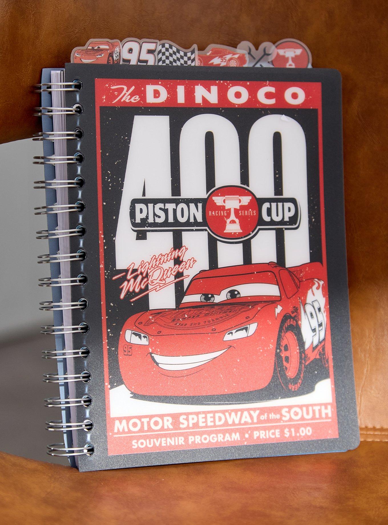 Disney Pixar Cars Lightning McQueen Figural Tab Journal - BoxLunch Exclusive, , hi-res