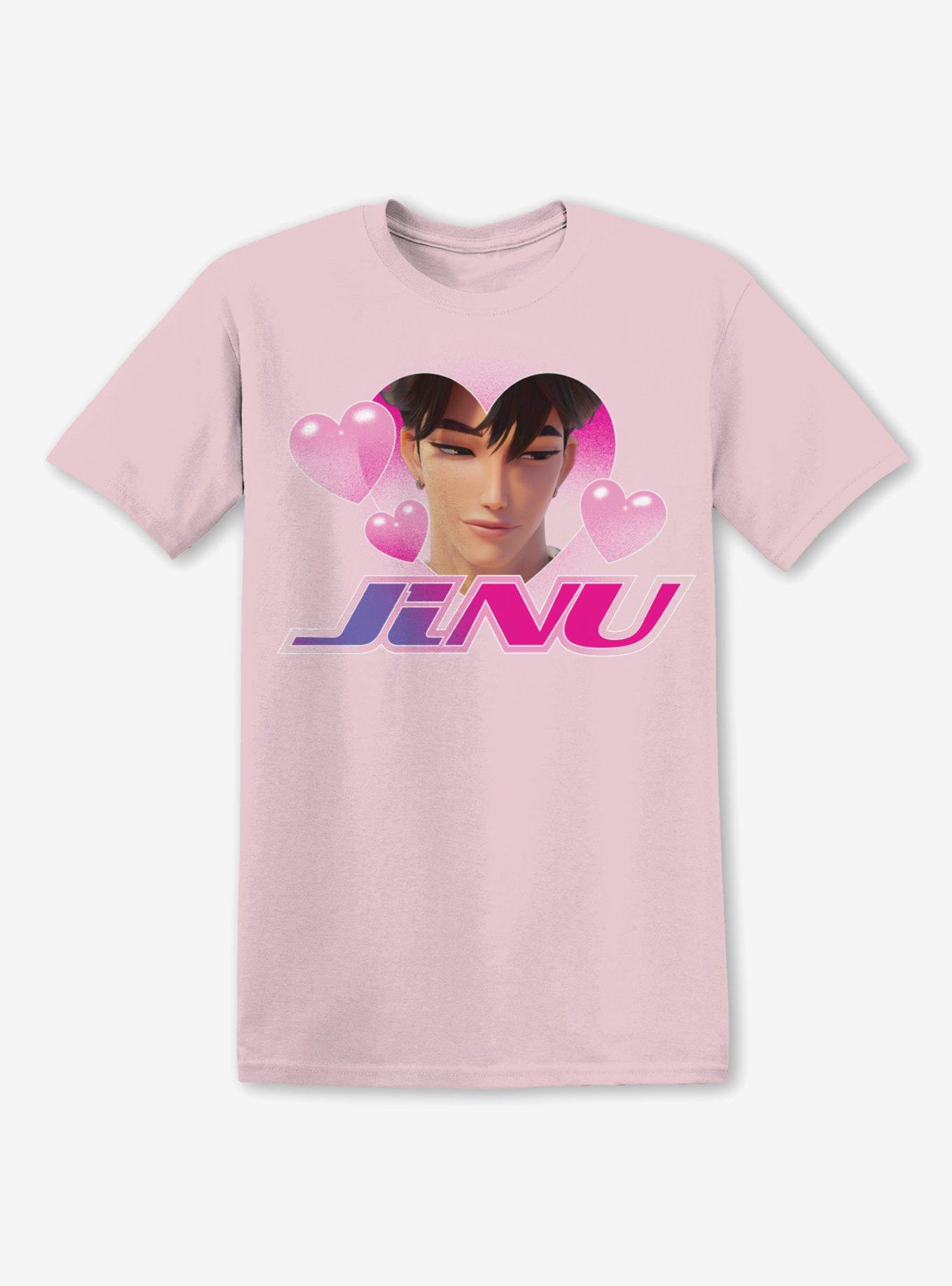 KPop Demon Hunters Jinu Heart Portrait T-Shirt, , hi-res