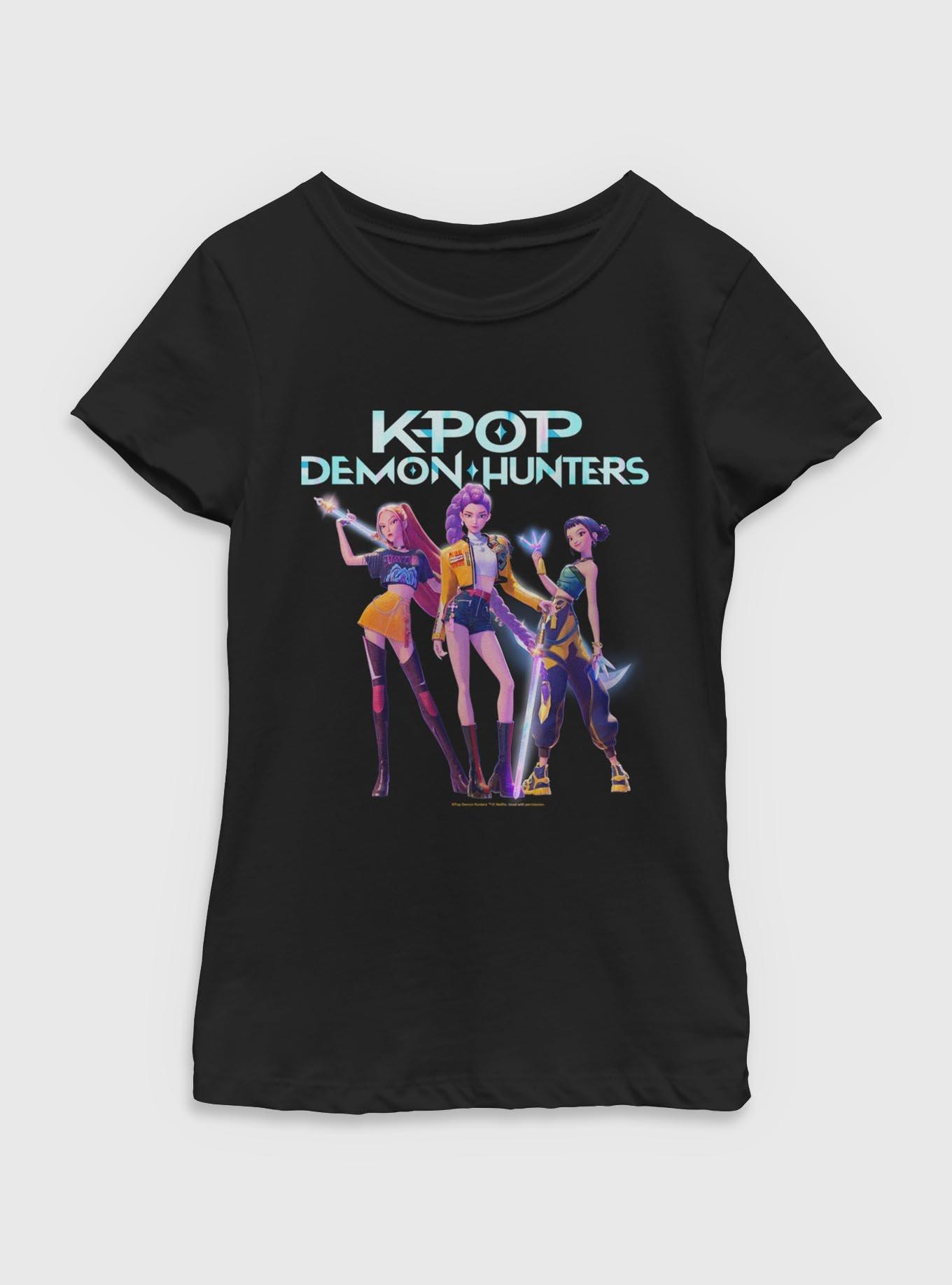 Kpop Demon Hunters Huntrix It's My Birthday Group T-Shirt