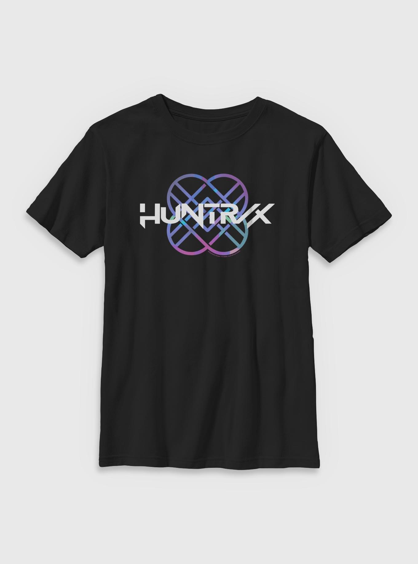 KPop Demon Hunters Huntrix Logo Youth T-Shirt, , hi-res
