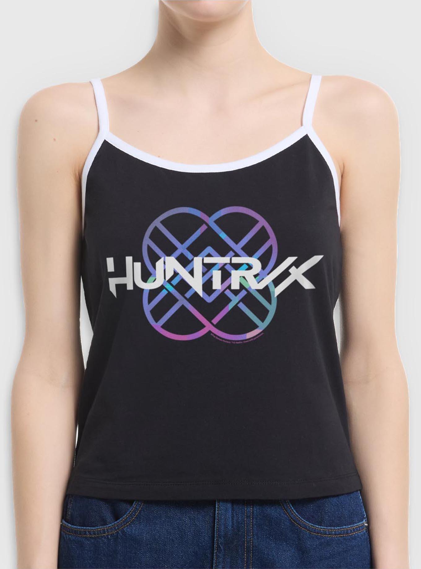 KPop Demon Hunters Huntrix Logo Womens Cami, BLACK, hi-res