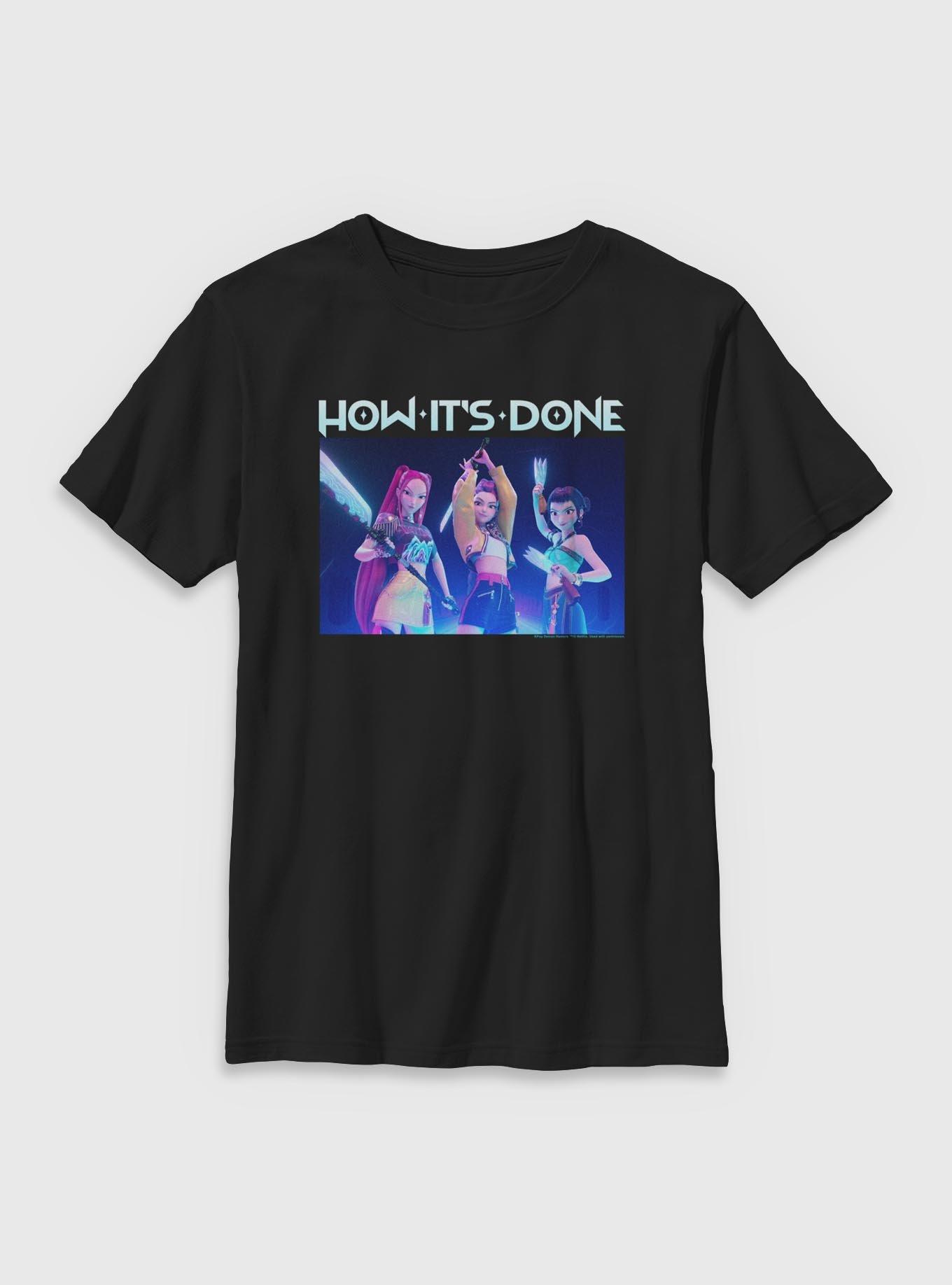 KPop Demon Hunters Huntrix How It's Done Youth T-Shirt, , hi-res