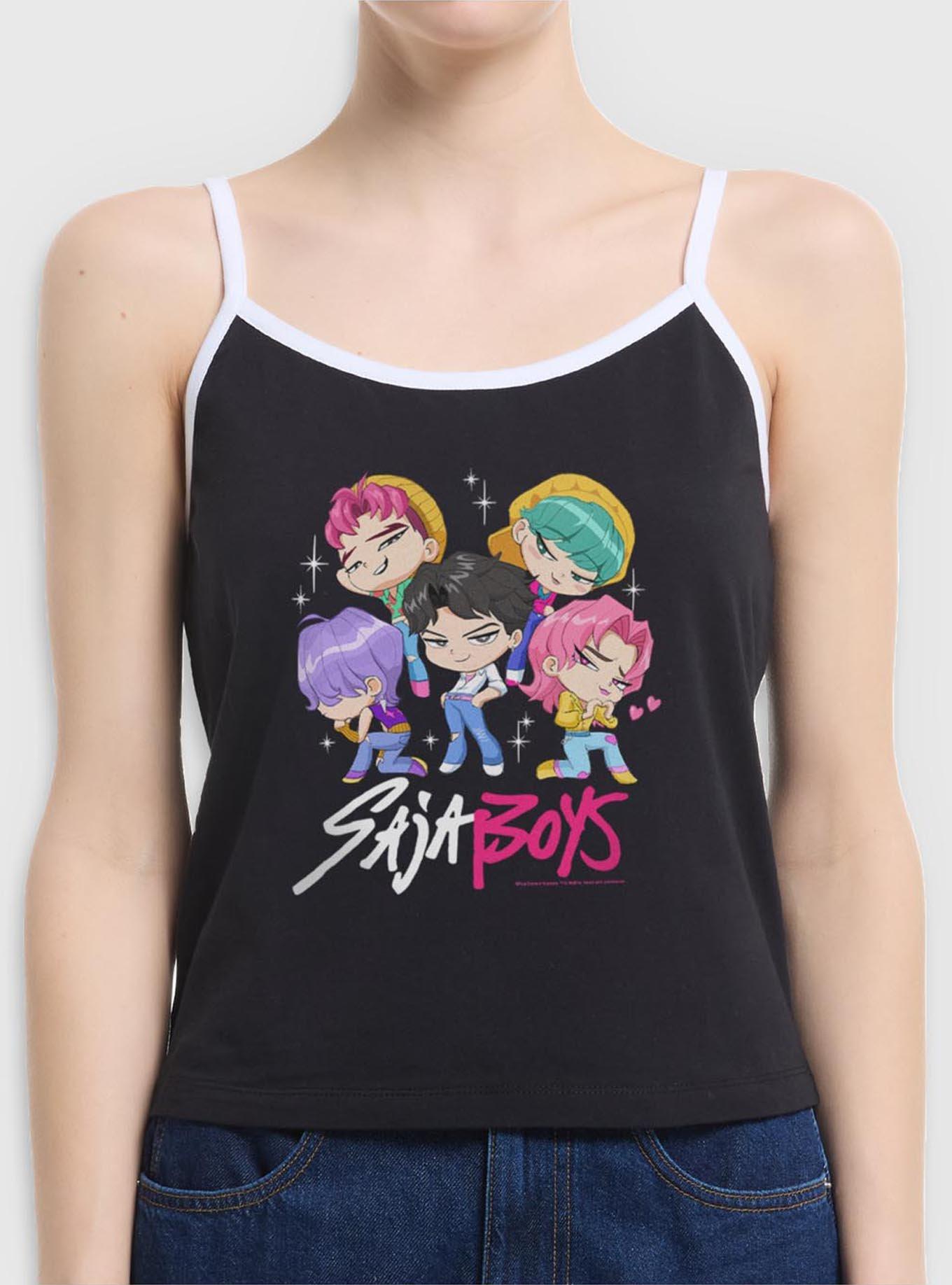 KPop Demon Hunters Chibi Saja Boys Group Womens Cami, , hi-res