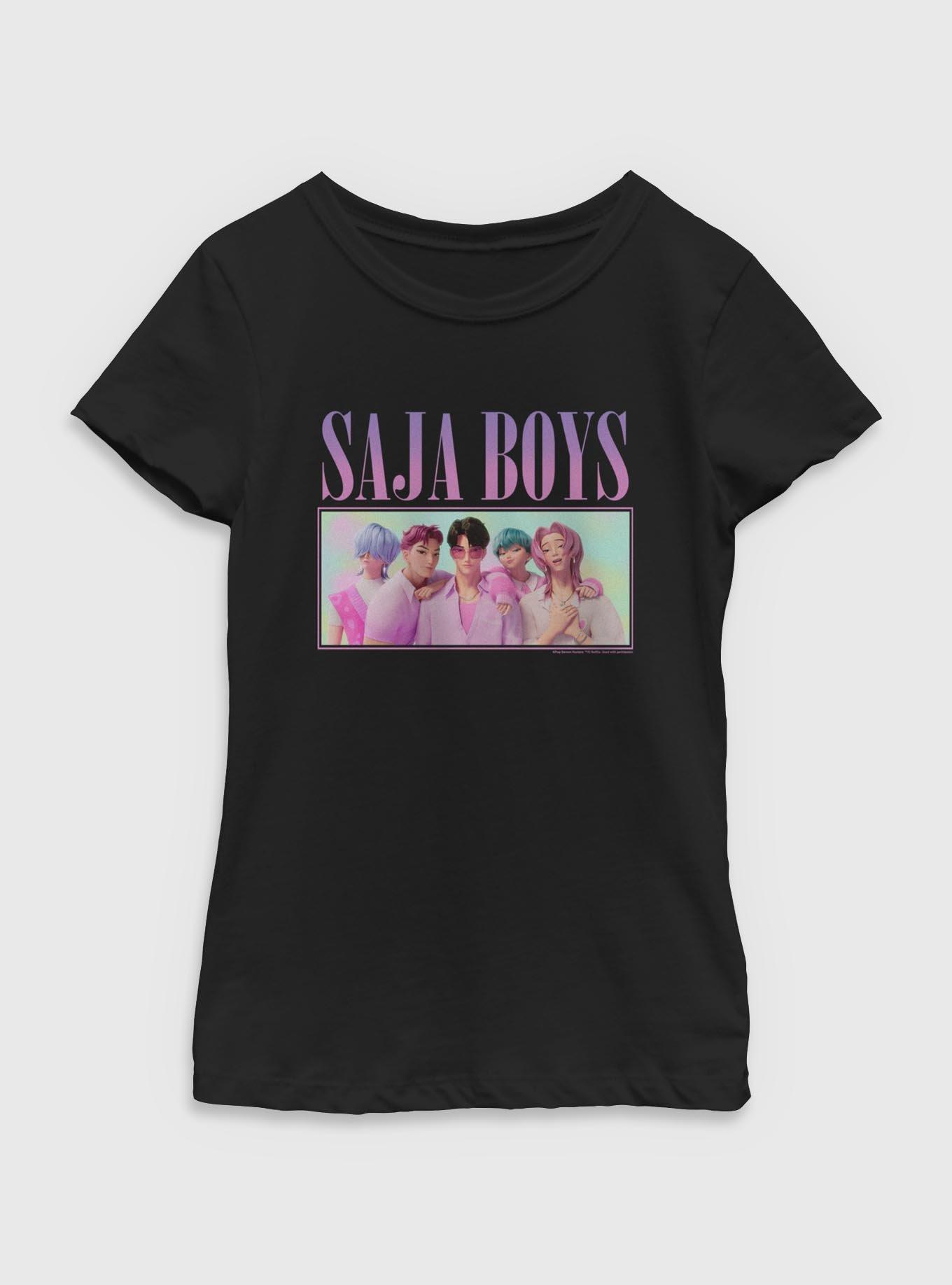 KPop Demon Hunters Saja Boys Group Youth Girls T-Shirt, , hi-res