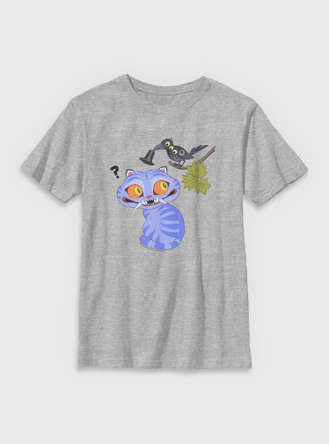 KPop Demon Hunters Derpy Tiger And Sussie Bird Youth T-Shirt, , hi-res