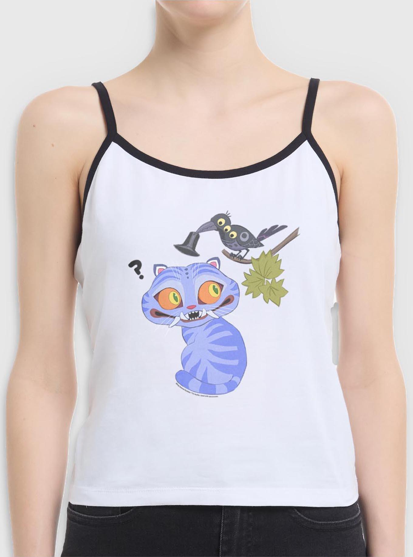 KPop Demon Hunters Derpy Tiger And Sussie Bird Womens Cami, , hi-res