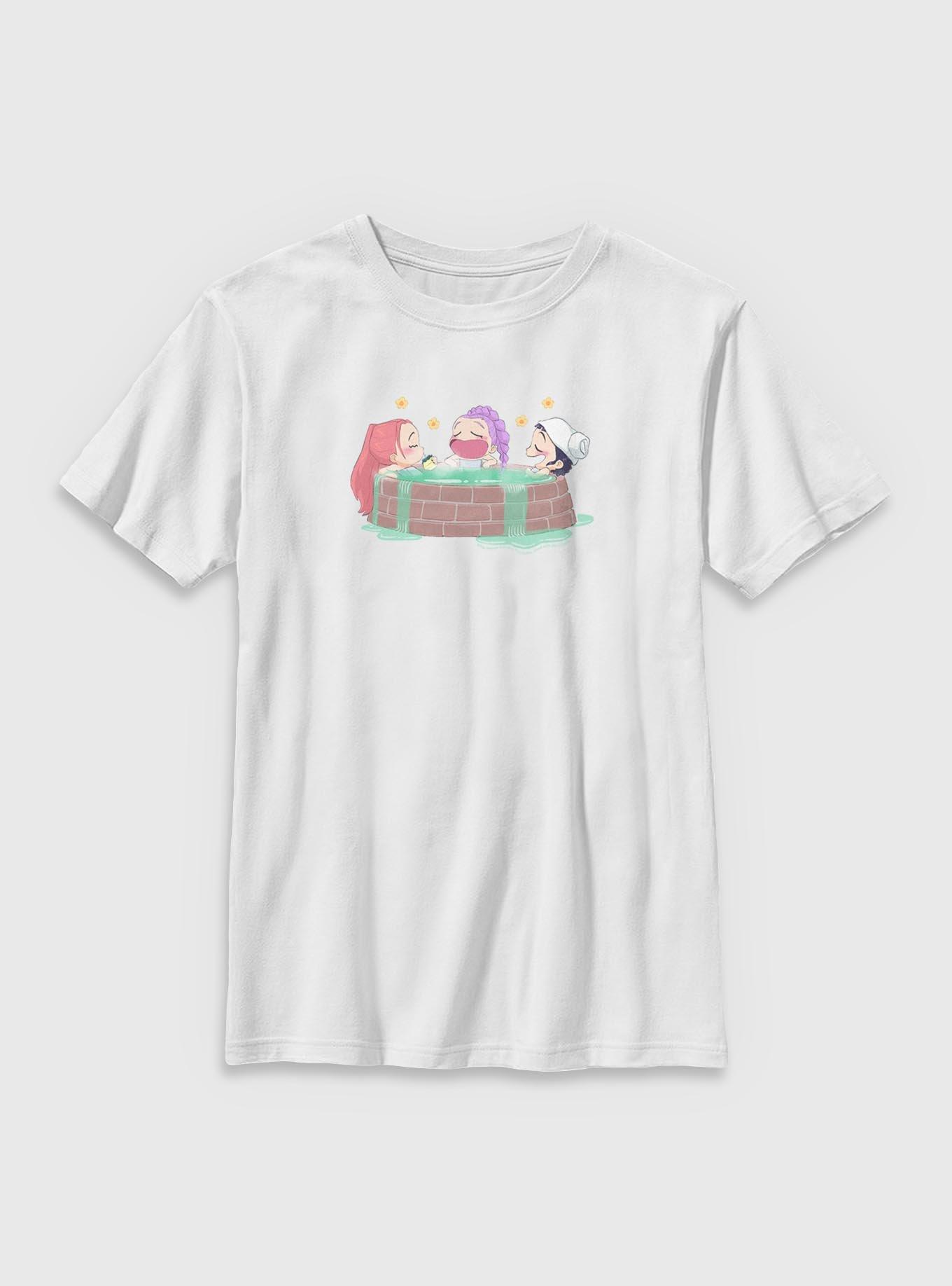 KPop Demon Hunters Huntrix Relaxing Break Youth T-Shirt, , hi-res