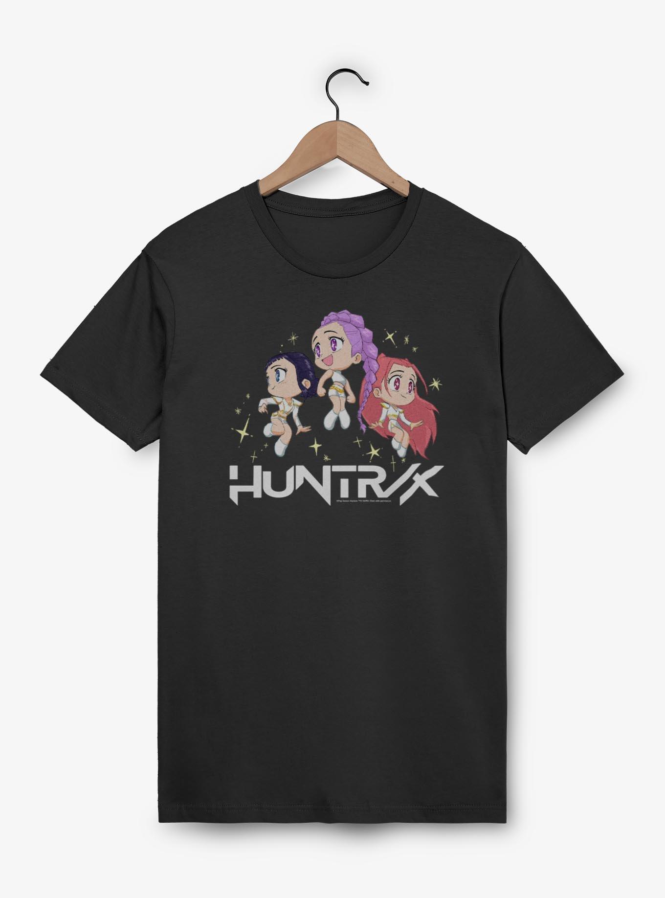 KPop Demon Hunters Chibi HUNTR/X Floating In Stars T-Shirt, , hi-res