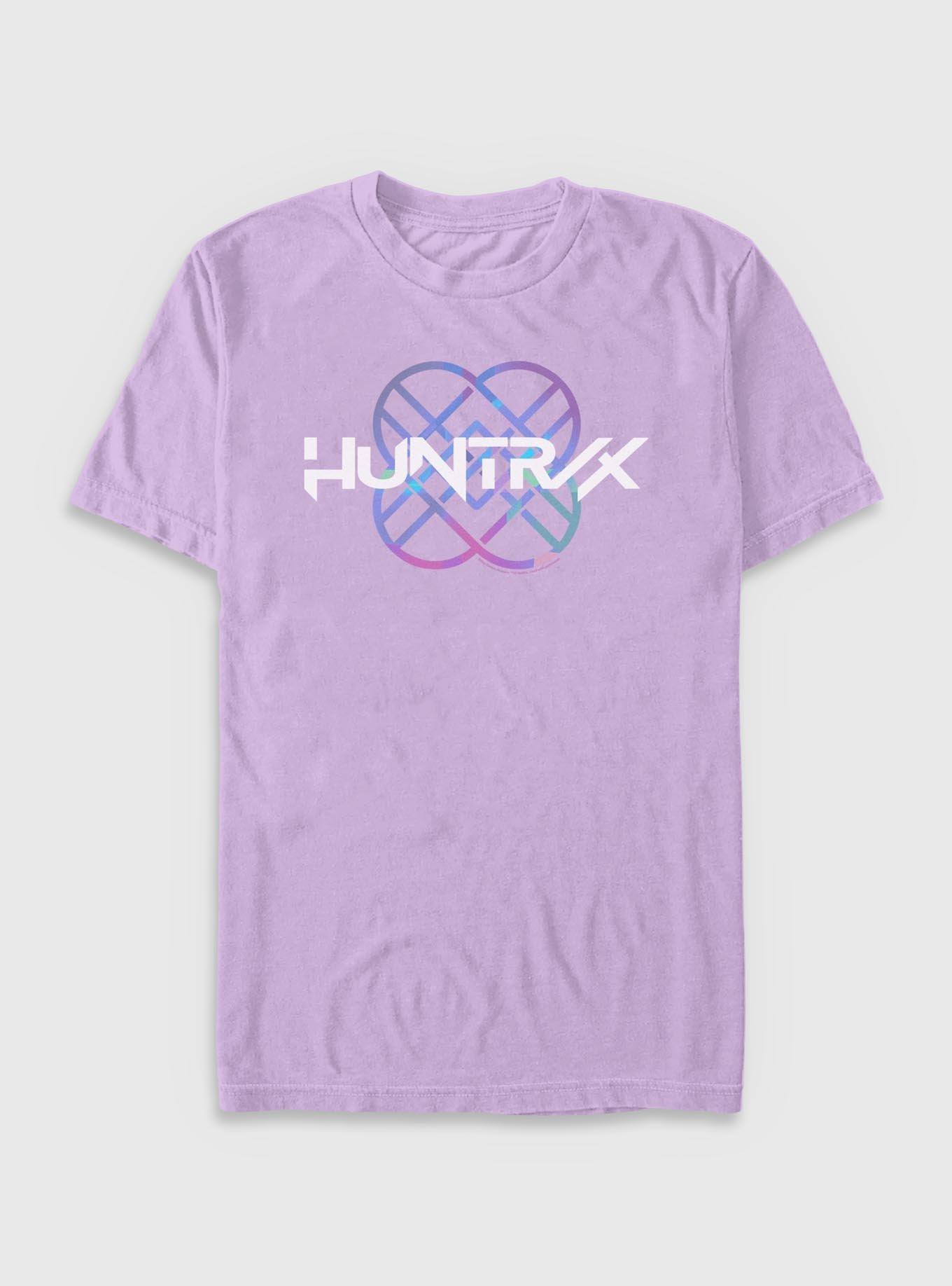 KPop Demon Hunters HUNTR/X Logo Garment Dye T-Shirt, , hi-res