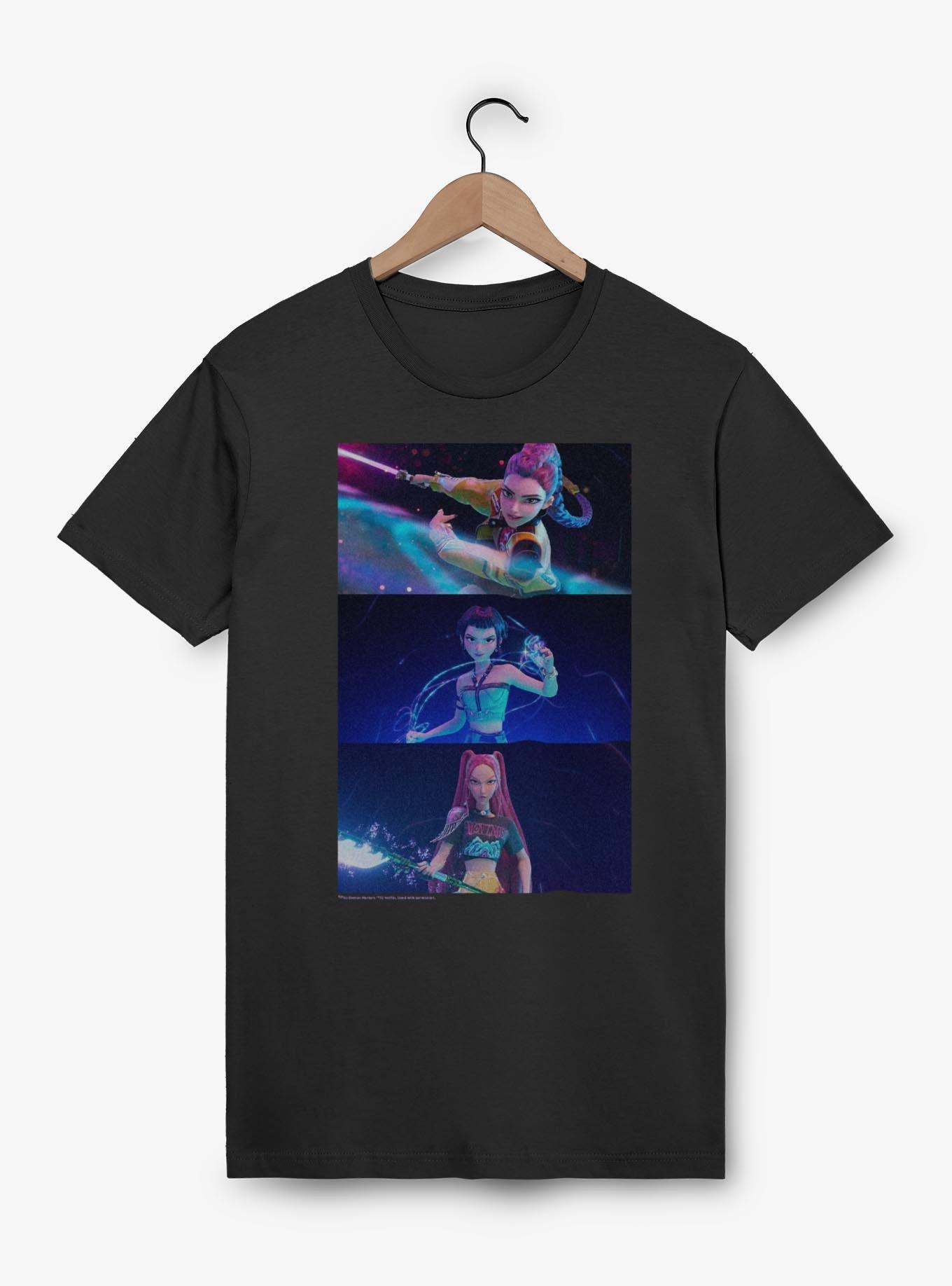 KPop Demon Hunters Huntrix Fight Scenes T-Shirt, , hi-res