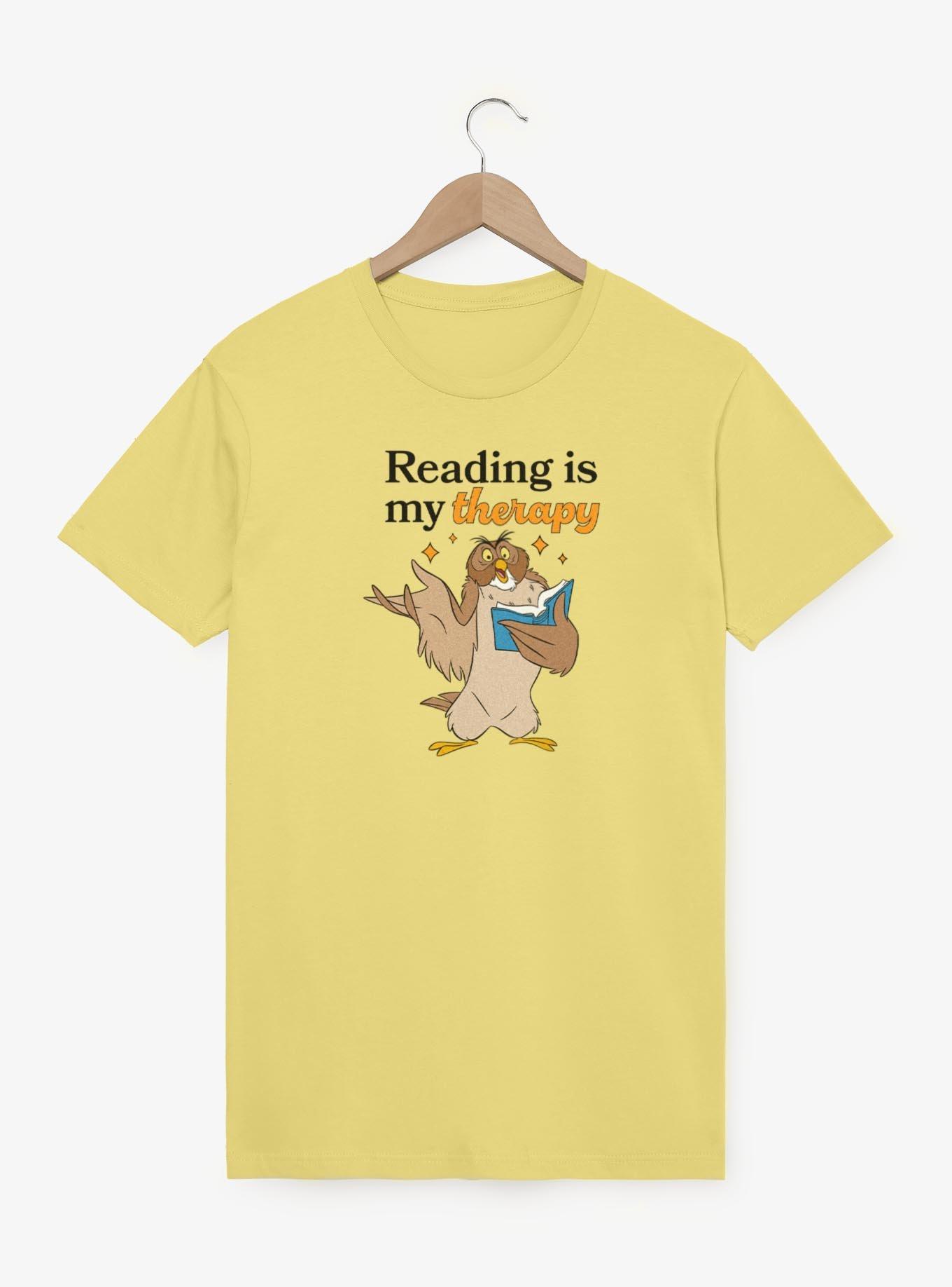 Disney Winnie The Pooh Reading Therapy Owl T-Shirt, , hi-res
