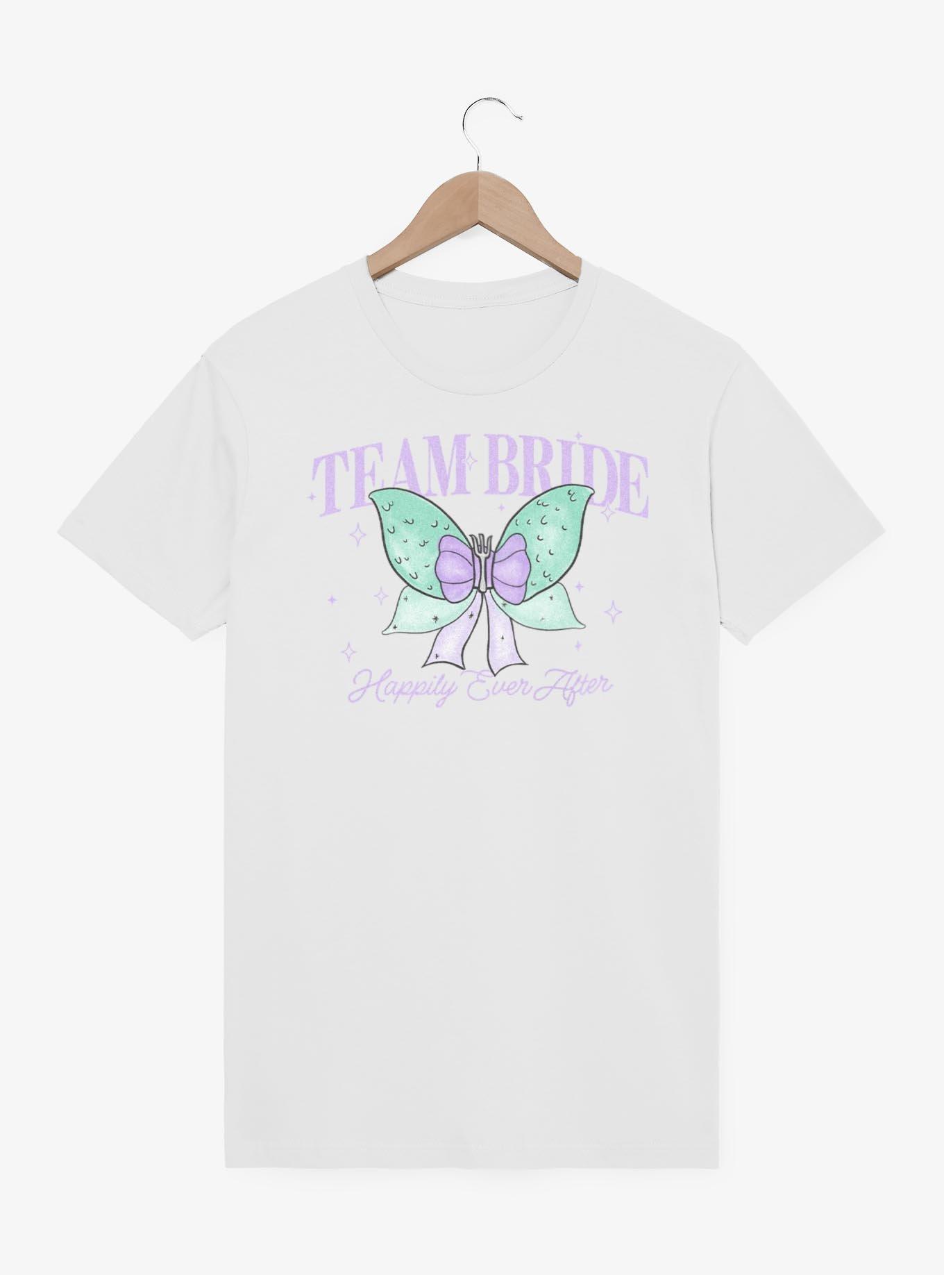 Disney The Little Mermaid Team Bride Bow  T-Shirt, , hi-res