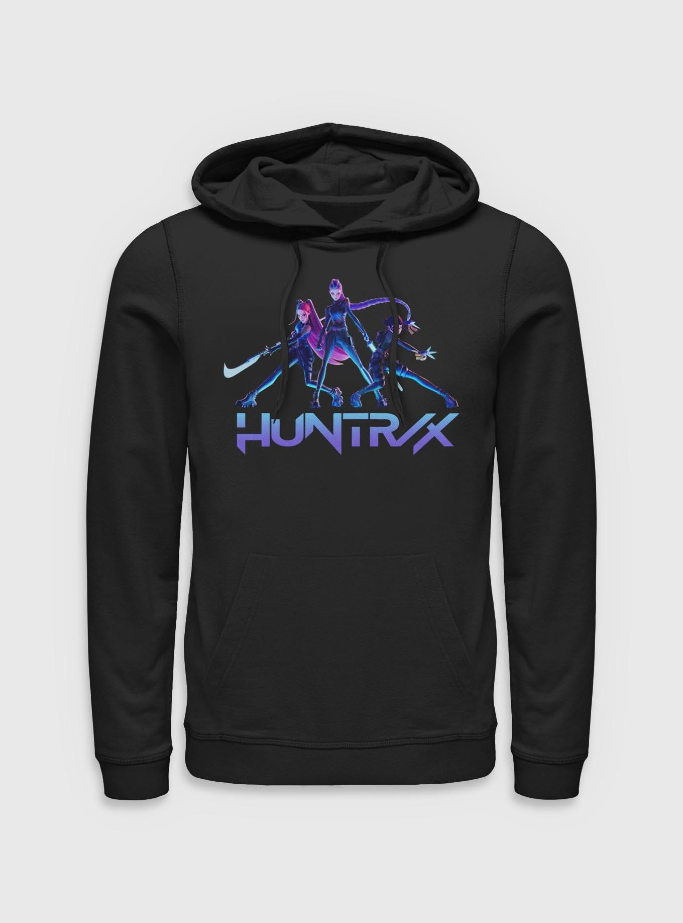 アイドル PIGGS_DEAR HUNTER TOUR Hoodie KINCHAN KPop Demon Hunters Battle Huntrix Hoodie - BLACK | BoxLunch