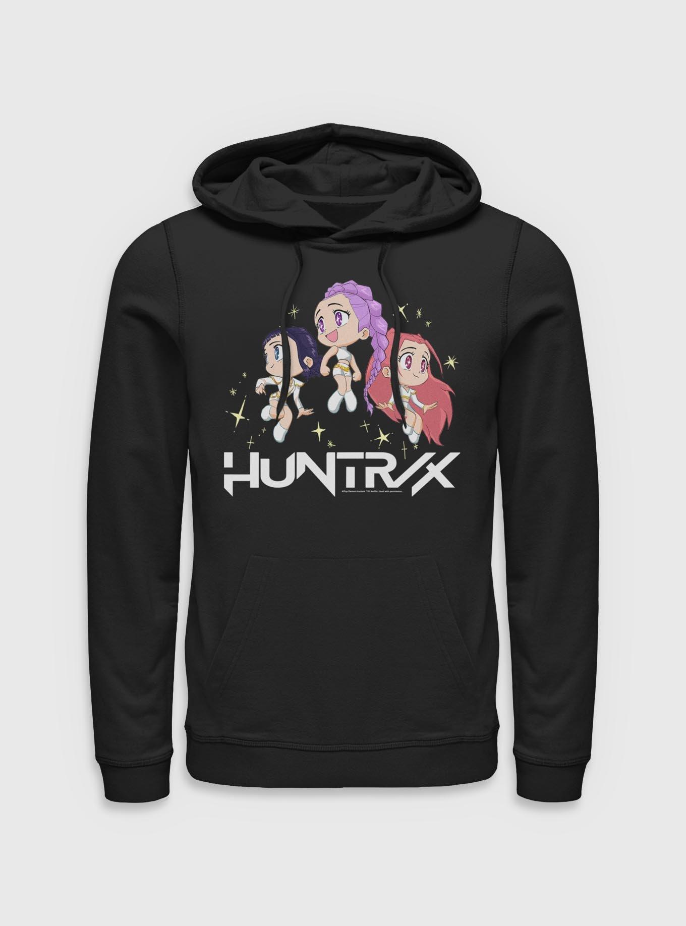 KPop Demon Hunters Chibi Huntrix Floating In Stars Hoodie, , hi-res