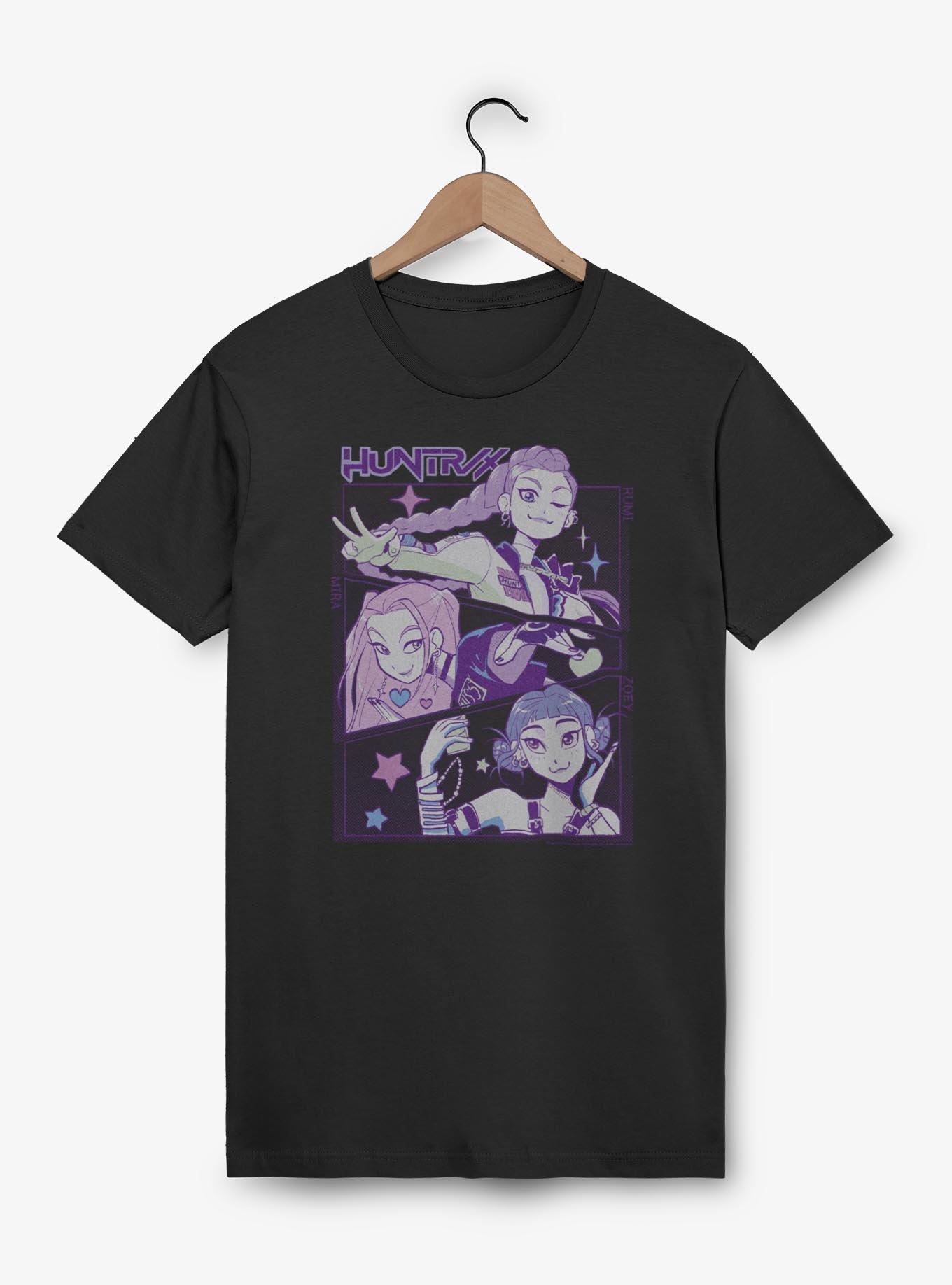 KPop Demon Hunters Huntrix Group Panels T-Shirt, , hi-res