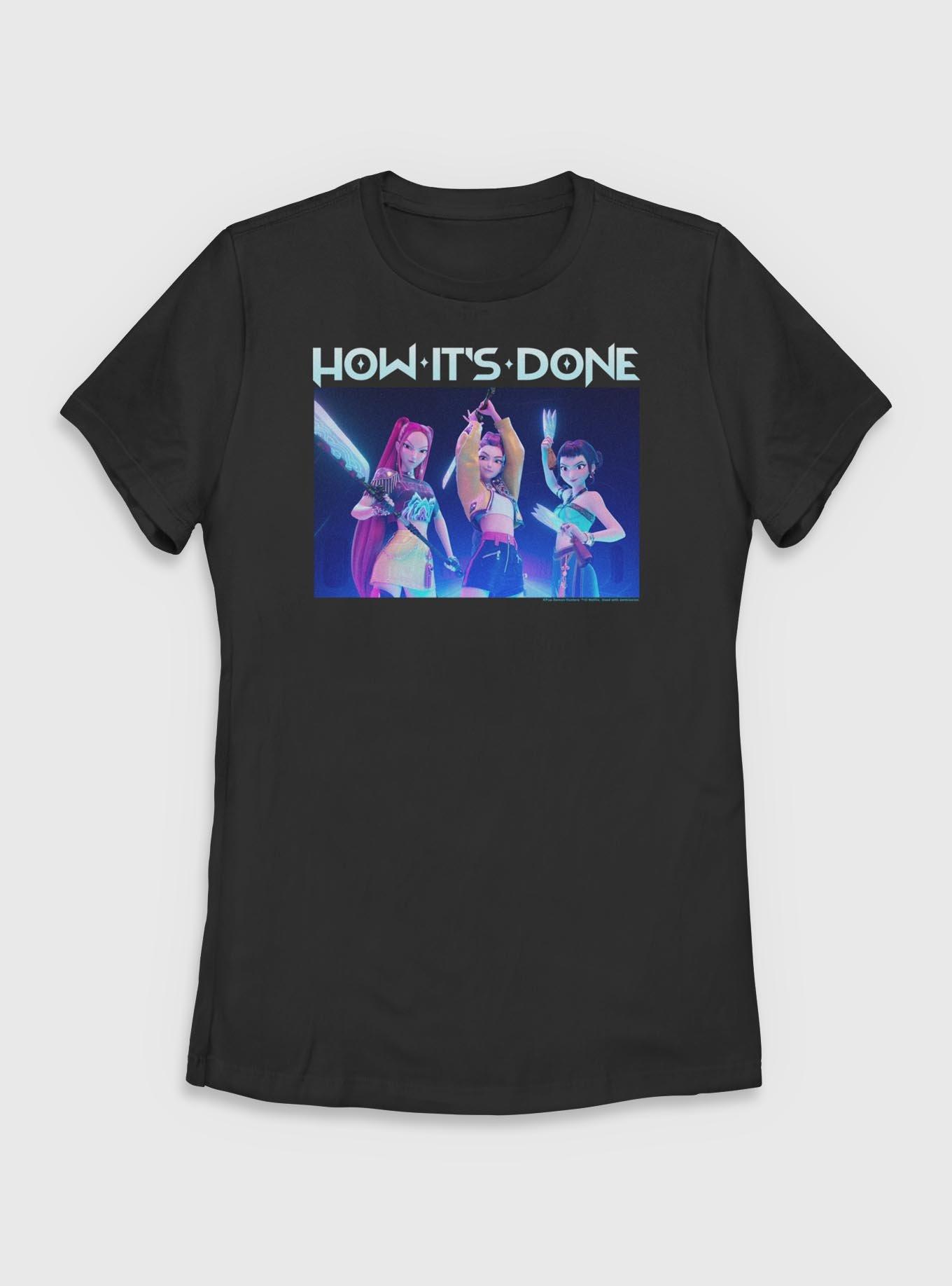 KPop Demon Hunters Huntrix How It's Done Womens T-Shirt, , hi-res