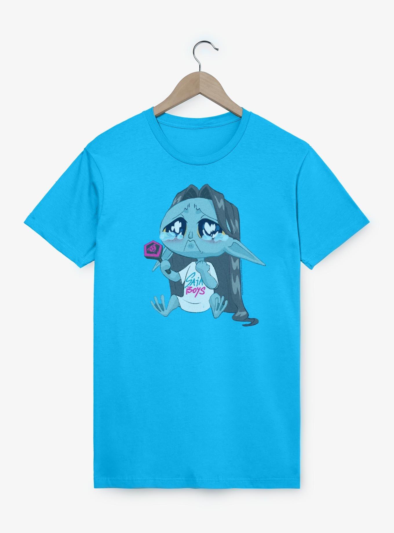 KPop Demon Hunters Chibi Demon Fan Saja Boys T-Shirt, , hi-res