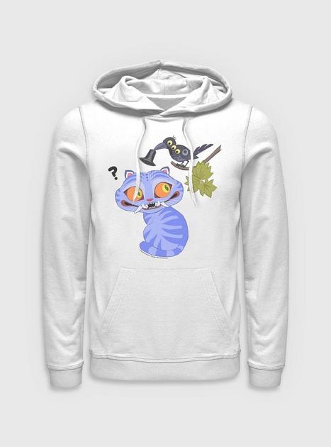 KPop Demon Hunters Derpy Tiger And Sussie Bird Hoodie - WHITE