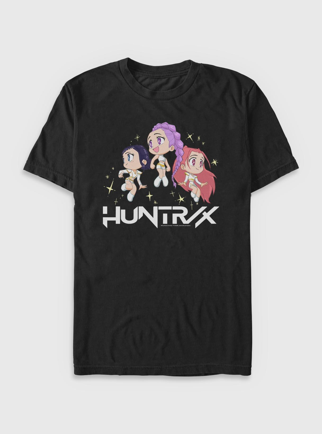 KPop Demon Hunters Chibi HUNTR/X Sparkles T-Shirt