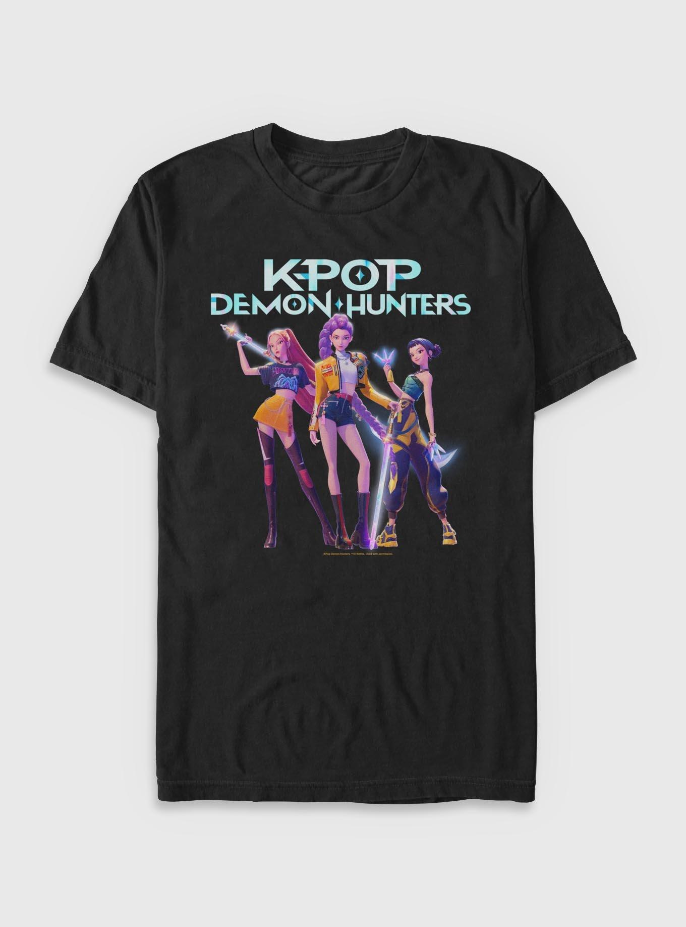 KPop Demon Hunters HUNTR/X Hero Group T-Shirt