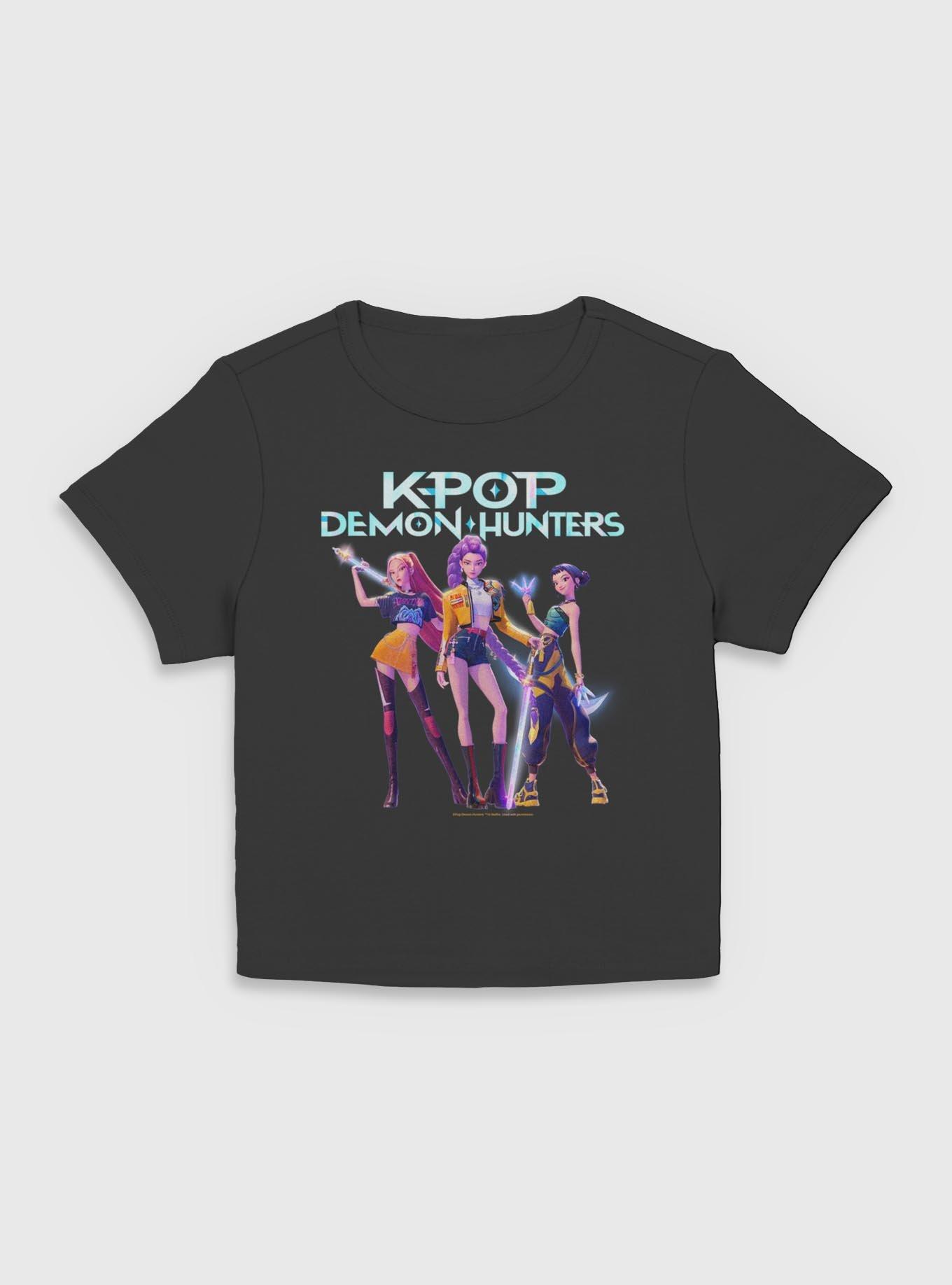 KPop Demon Hunters Huntrix Hero Group Girls Baby T-Shirt, , hi-res