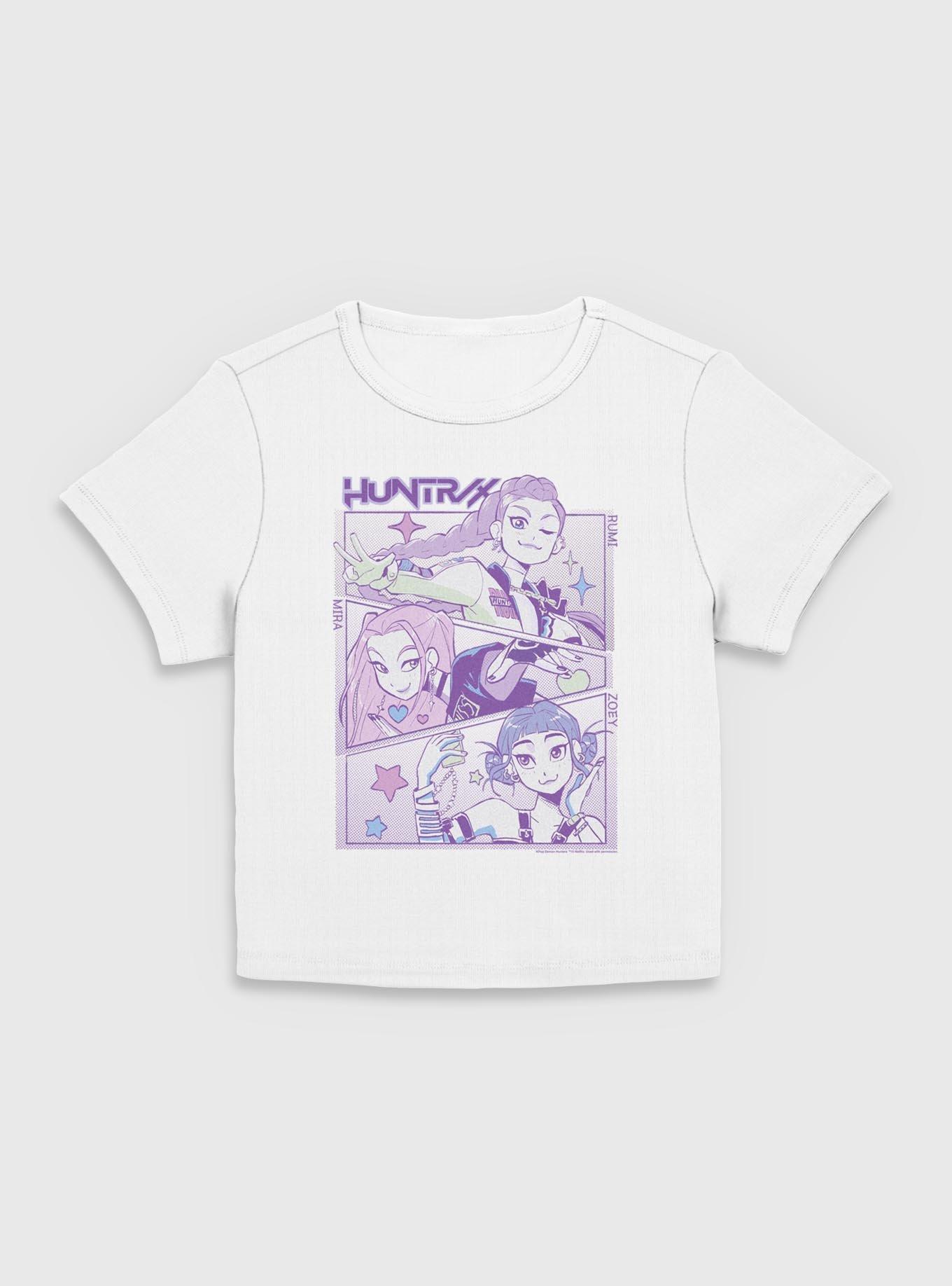 KPop Demon Hunters Huntrix Group Panels Girls Baby T-Shirt, , hi-res