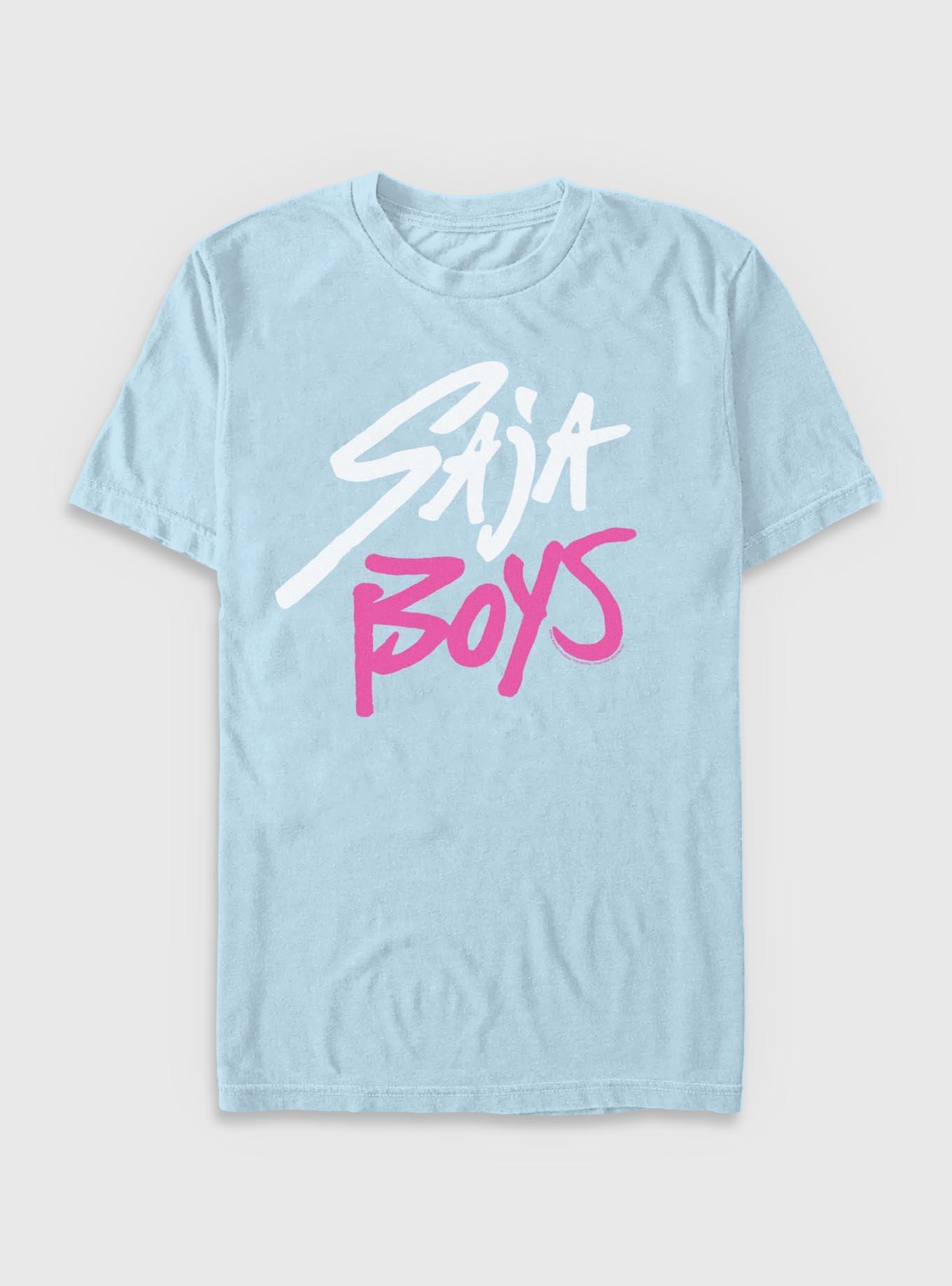 KPop Demon Hunters Saja Boys Logo T-Shirt, LT BLUE, hi-res
