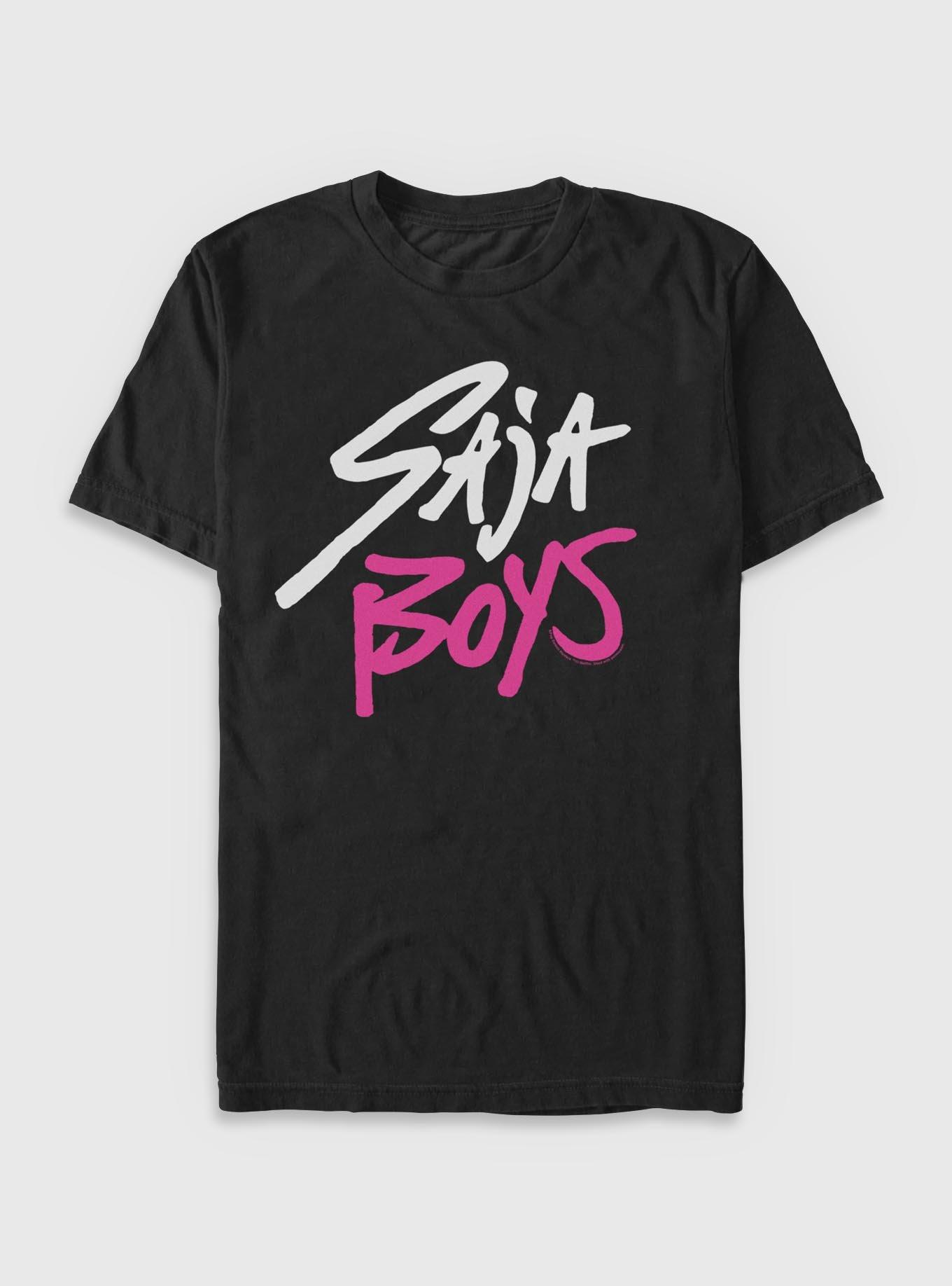 KPop Demon Hunters Saja Boys Logo T-Shirt, BLACK, hi-res