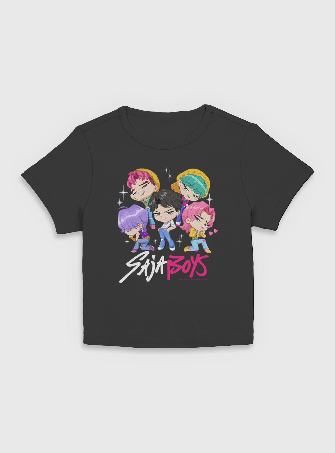 KPop Demon Hunters Saja Boys Chibi Group Girls Baby T-Shirt