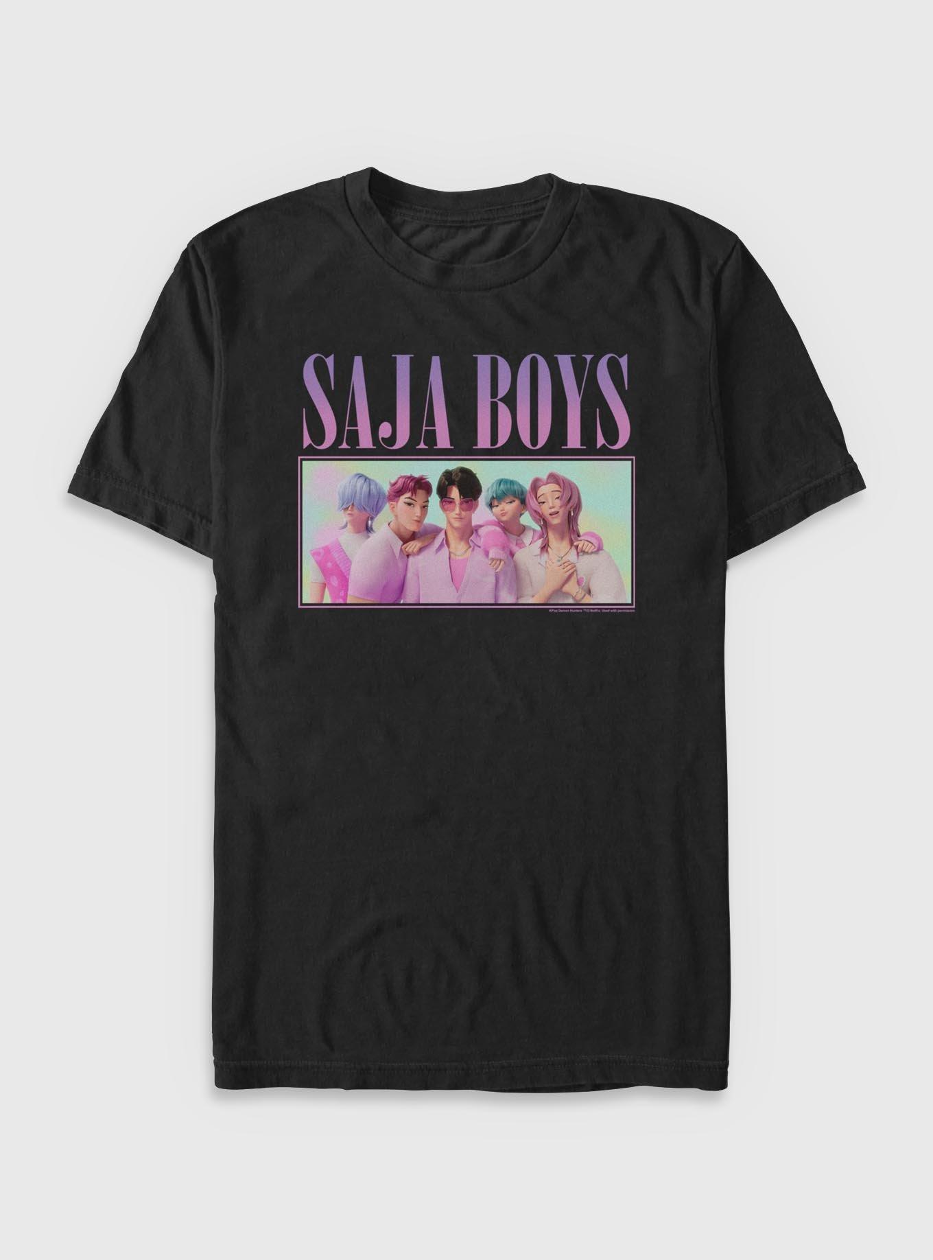 KPop Demon Hunters Saja Boys Group T-Shirt - BLACK | Hot Topic