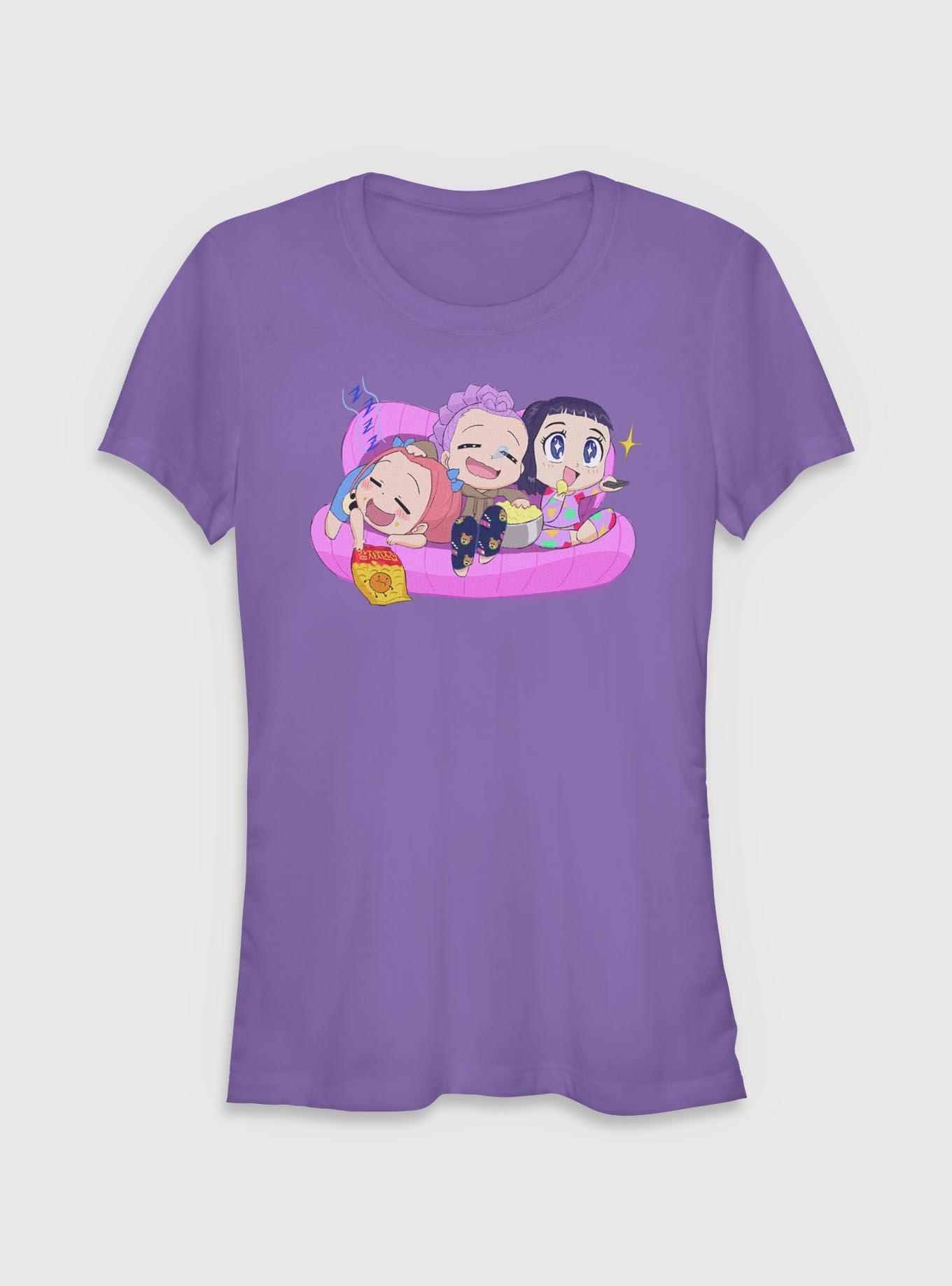 KPop Demon Hunters Huntrix Chibi Group Girls T-Shirt, , hi-res