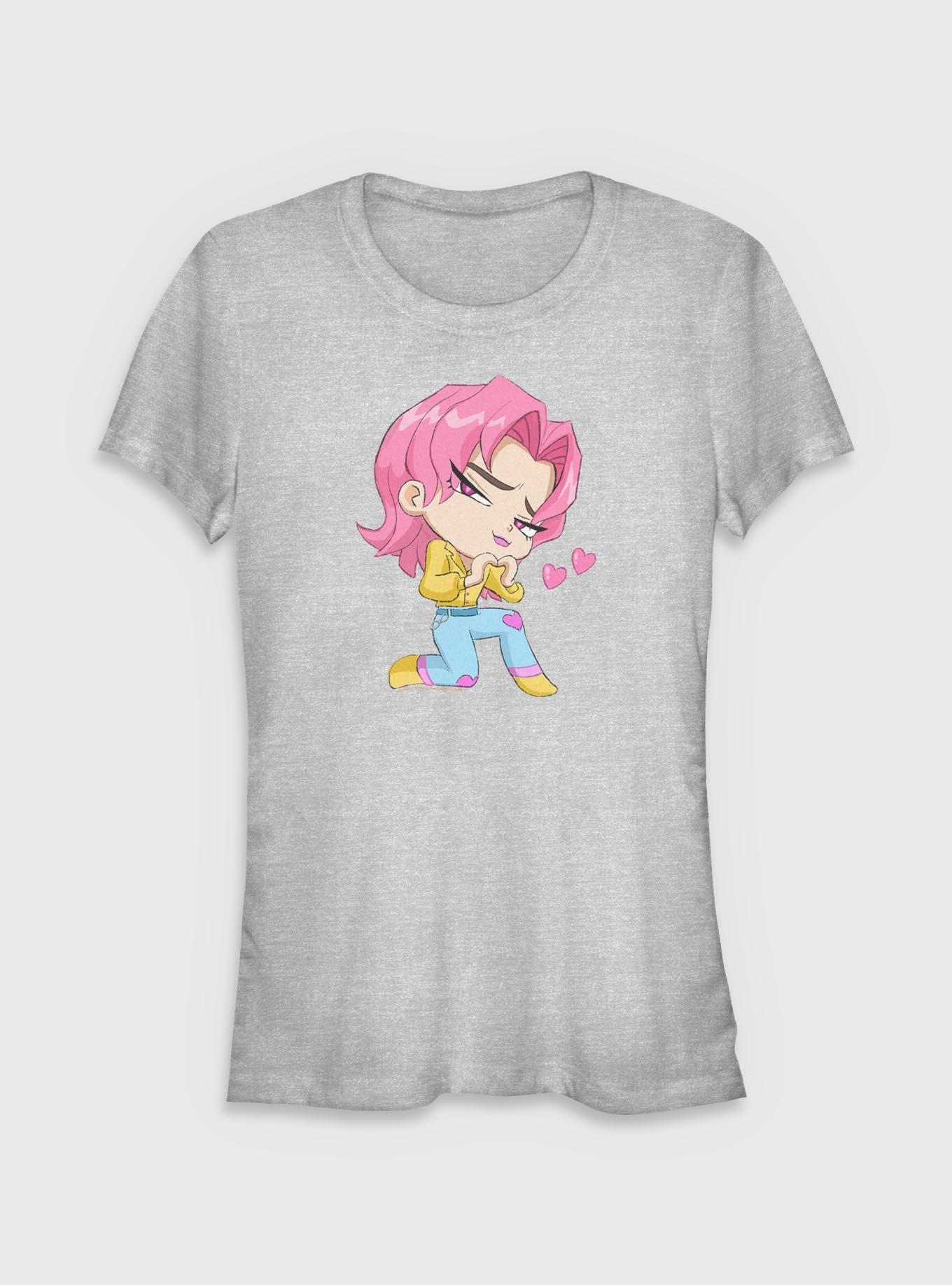 KPop Demon Hunters Chibi Romance Girls T-Shirt