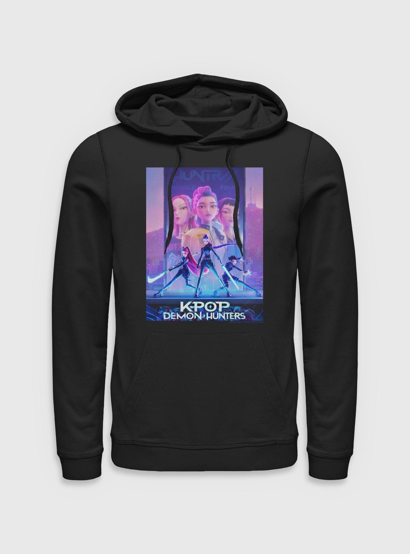 Sweat à Capuche Femme Kpop Hunters - Design Demon Movie - Polyester - Mode Streetwear Décontractée - 5