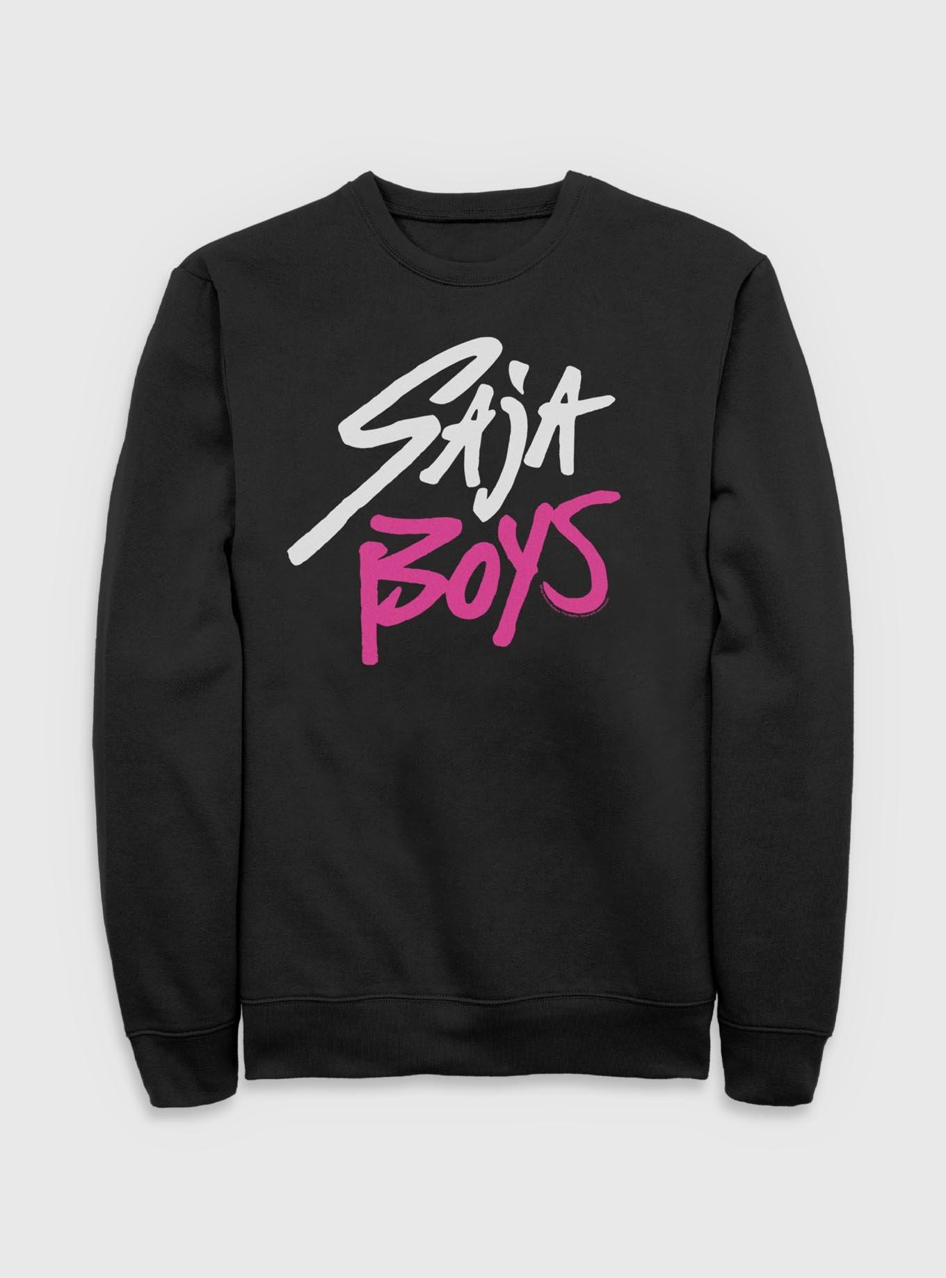 KPop Demon Hunters Saja Boys Logo Sweatshirt, BLACK, hi-res