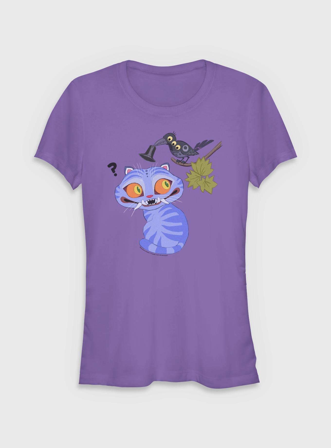 KPop Demon Hunters Derpy Tiger And Sussie Bird Girls T-Shirt, , hi-res
