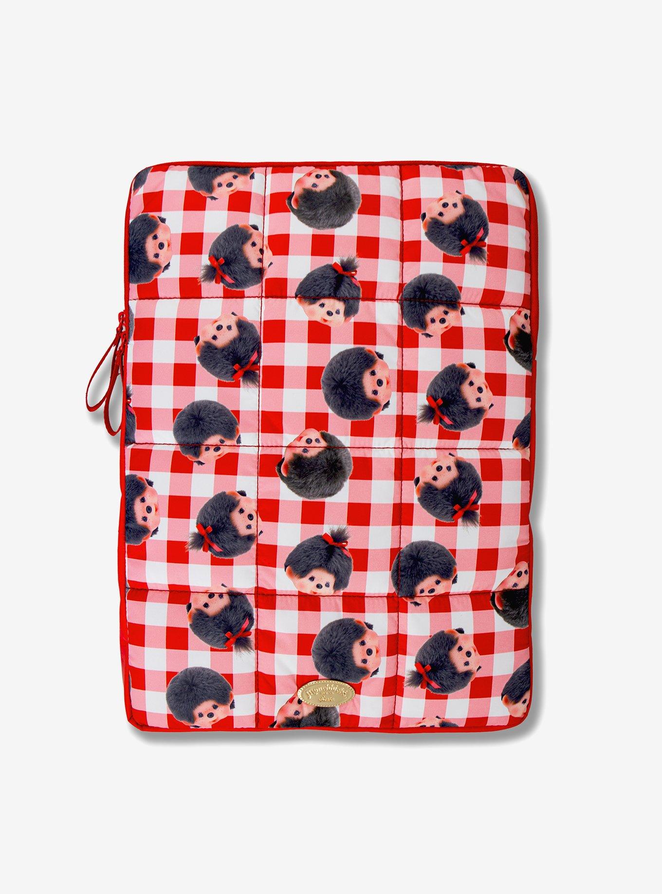 Sonix x Monchhichi Check Puffy Laptop Sleeve, , hi-res