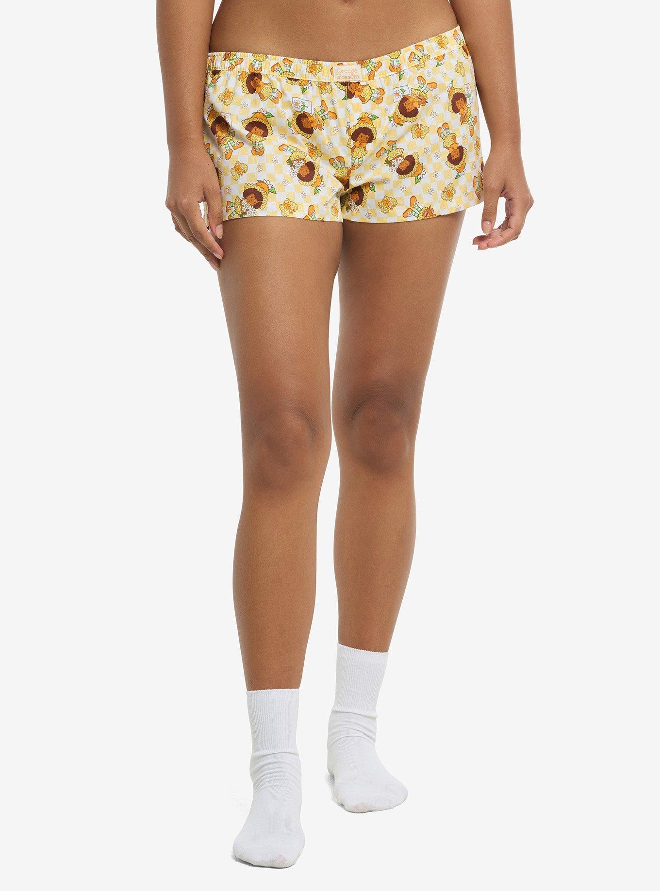 Strawberry Shortcake Orange Blossom Girls Boxer Lounge Shorts, , hi-res