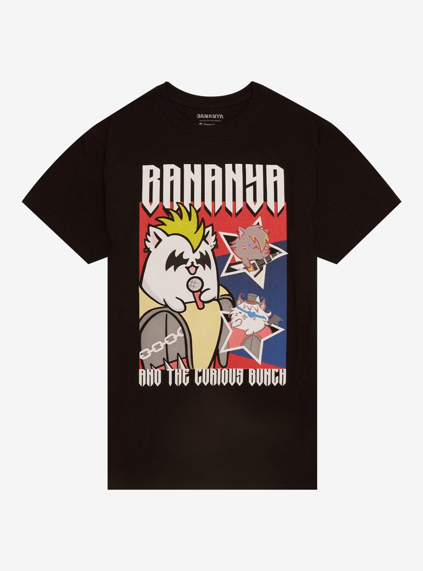 Bananya Metal T-Shirt, , hi-res