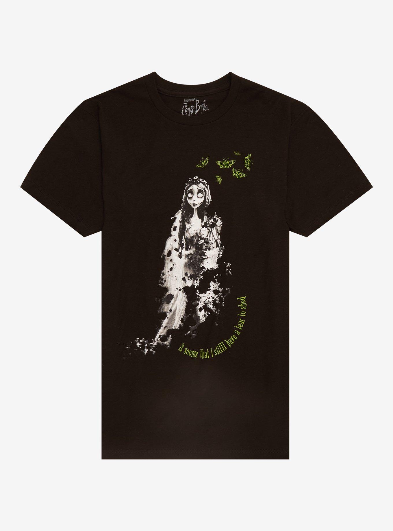 Corpse Bride Emily Tear To Shed T-Shirt, , hi-res