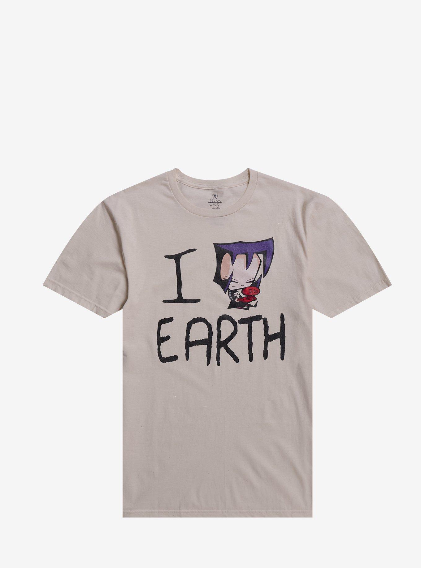 Invader Zim Gaz I Love Earth T-Shirt, , hi-res