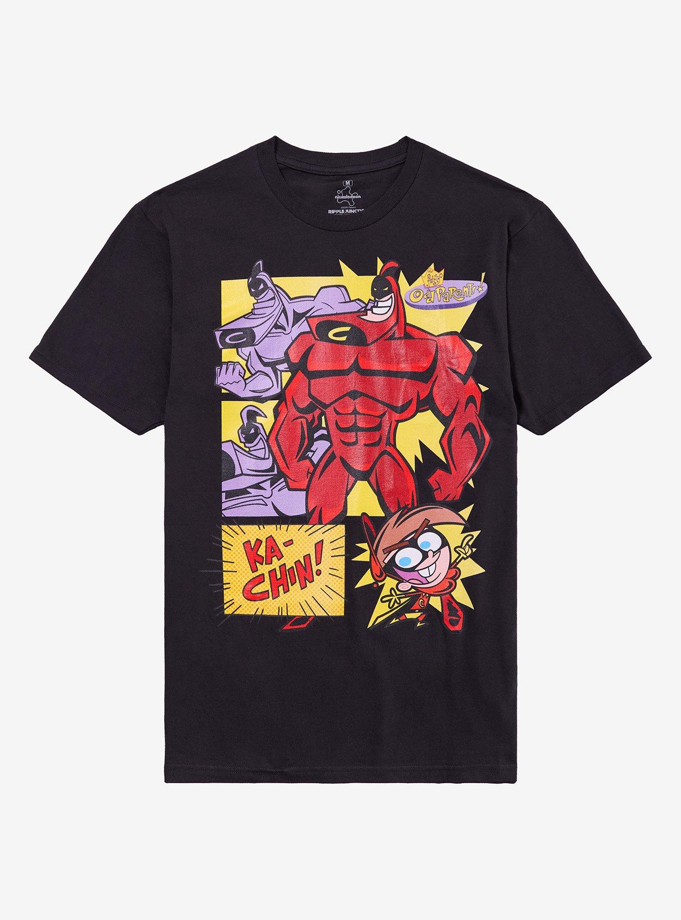 The Fairly OddParents The Crimson Chin Panels T-Shirts, , hi-res