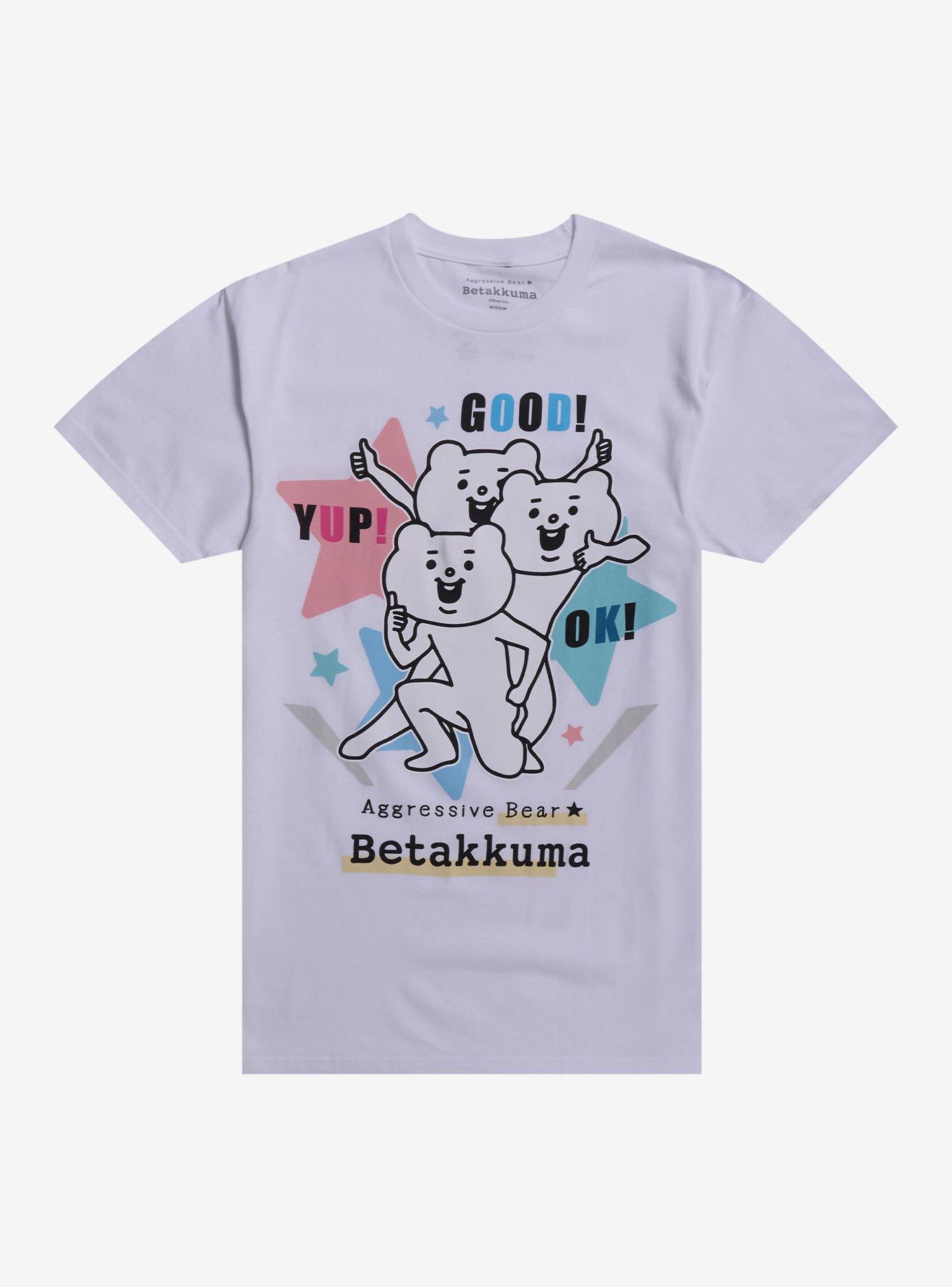 Aggressive Bear Betakkuma Group T-Shirt, , hi-res