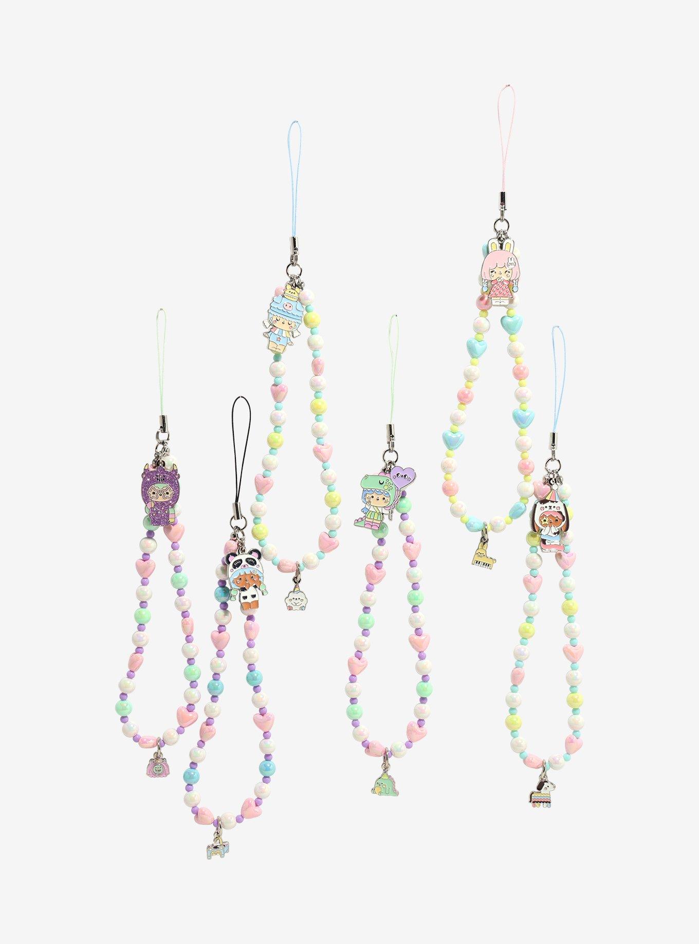 Momiji Blind Bag Beaded Phone Charm Hot Topic Exclusive, , hi-res