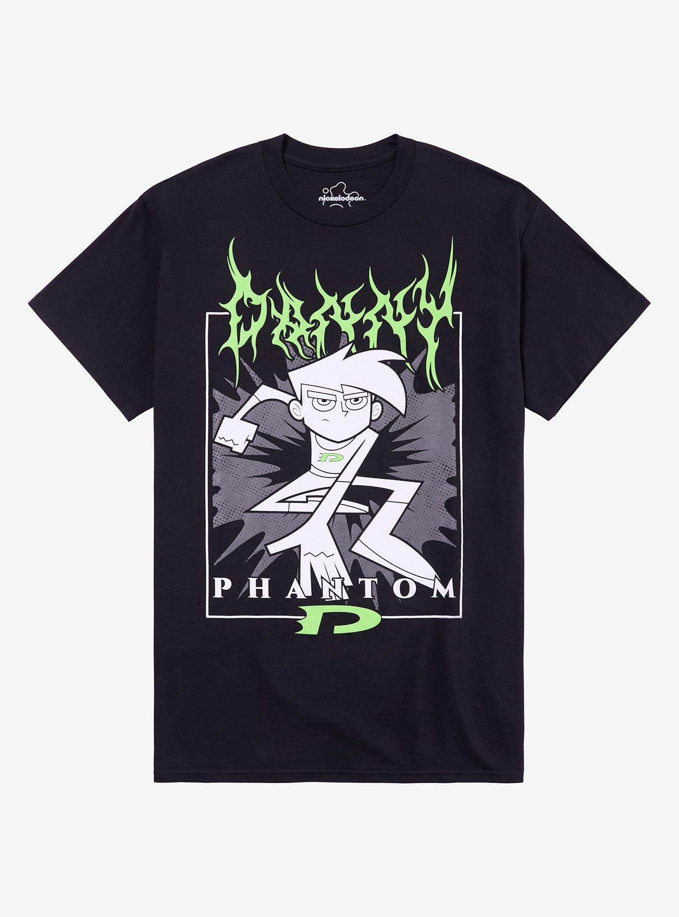 Danny Phantom Green Metal T-Shirt, , hi-res
