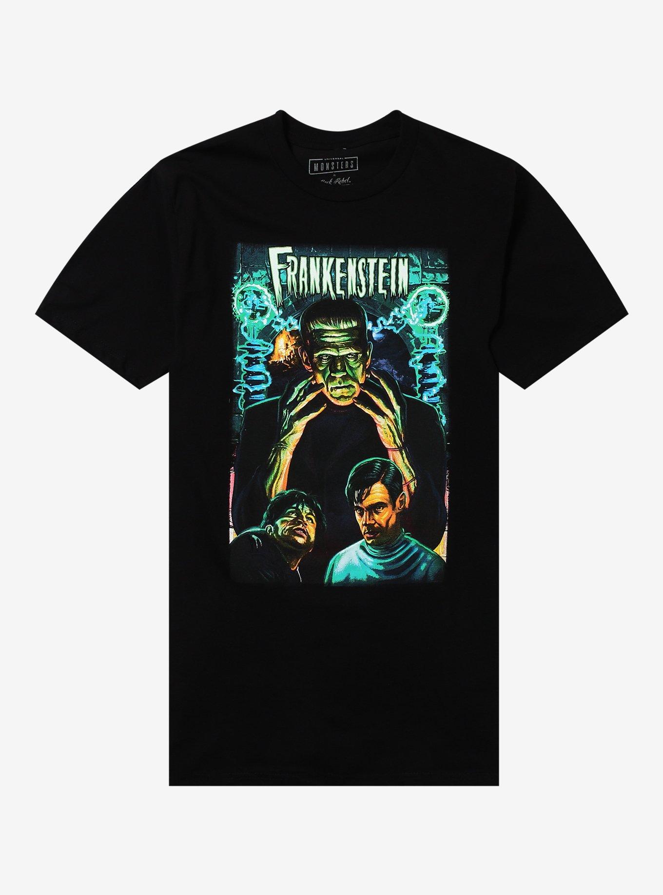 Rock Rebel Universal Monsters Frankenstein Lab T-Shirt, , hi-res